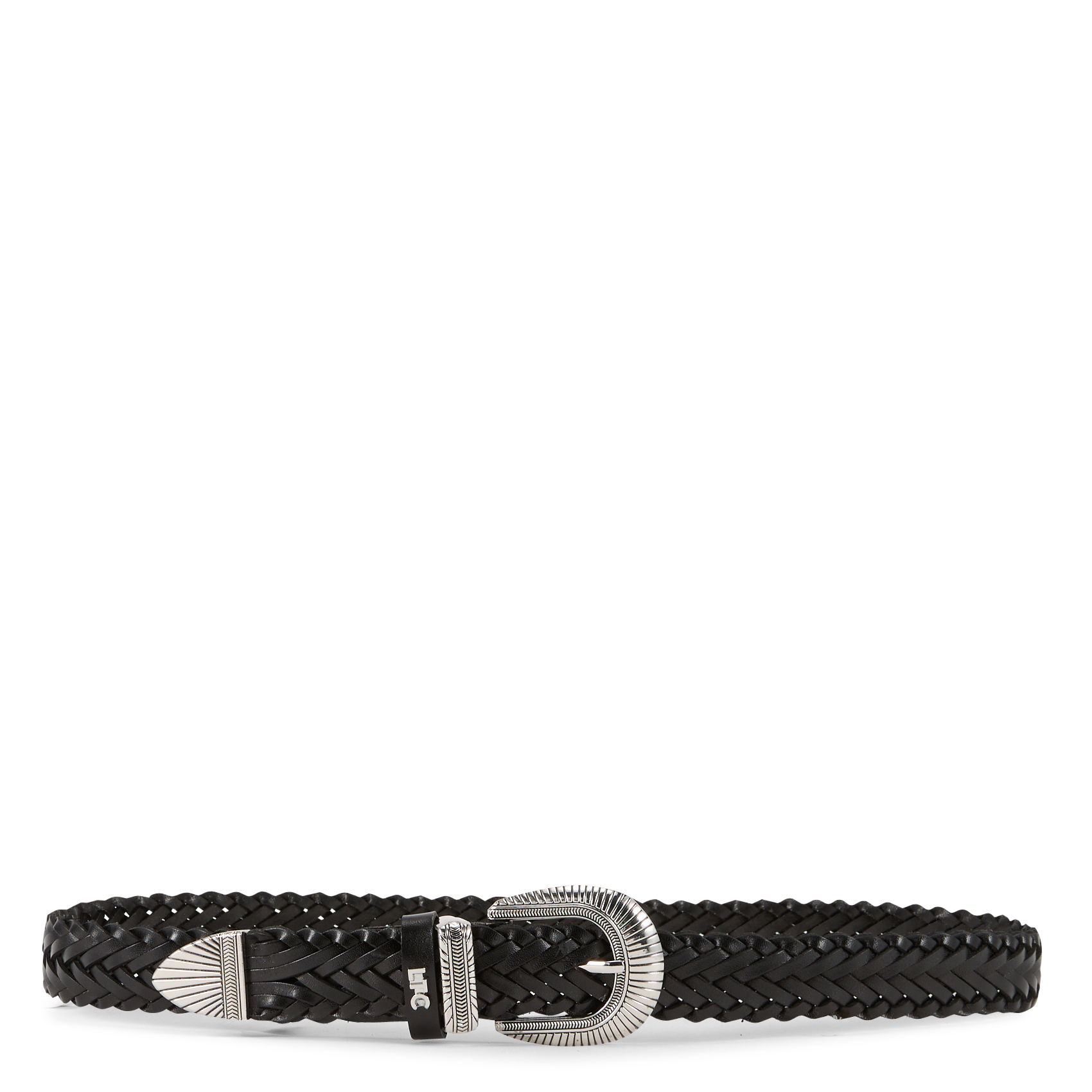 Geflochtener Gürtel aus Veloursleder LE TEMPS DES CERISES