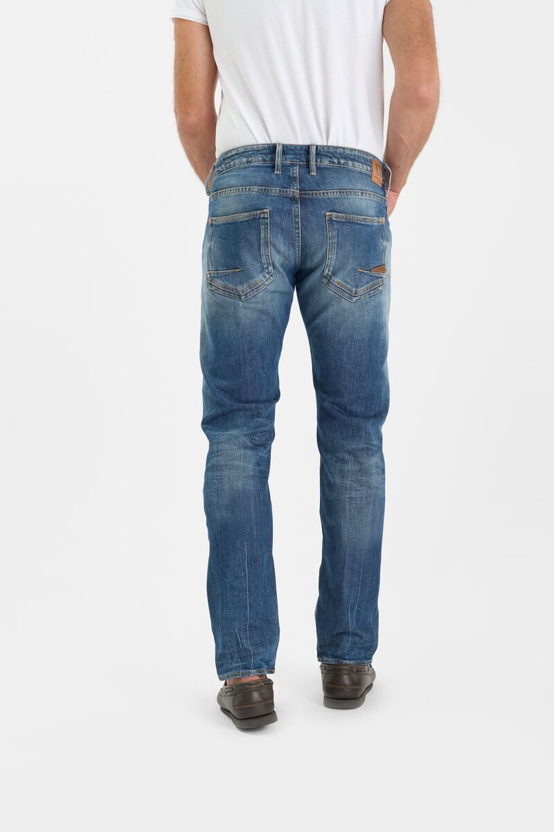 Slim stretch jeans, length 34 LE TEMPS DES CERISES Blue