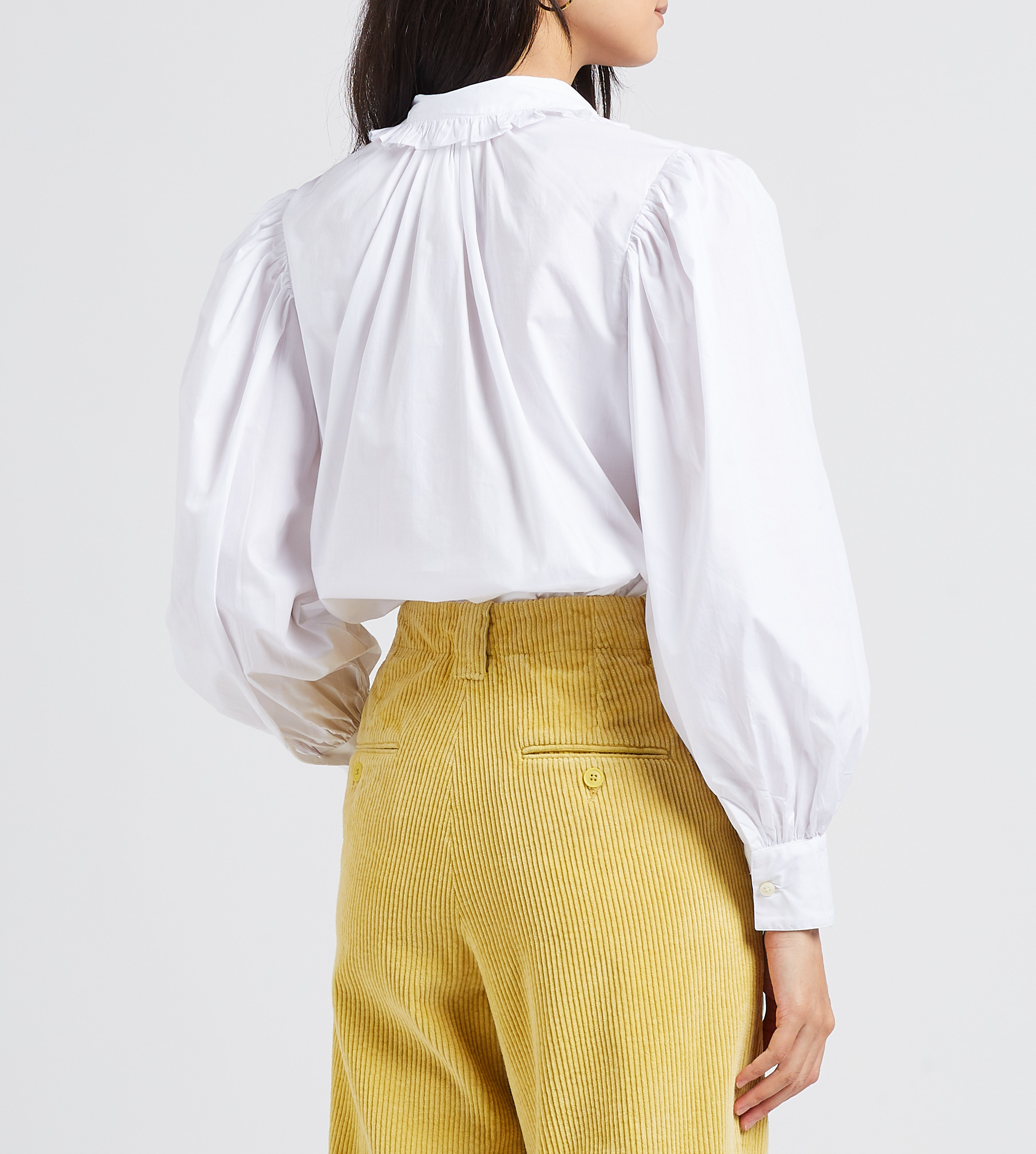 Loose-fit cotton shirt LAURENCE BRAS White