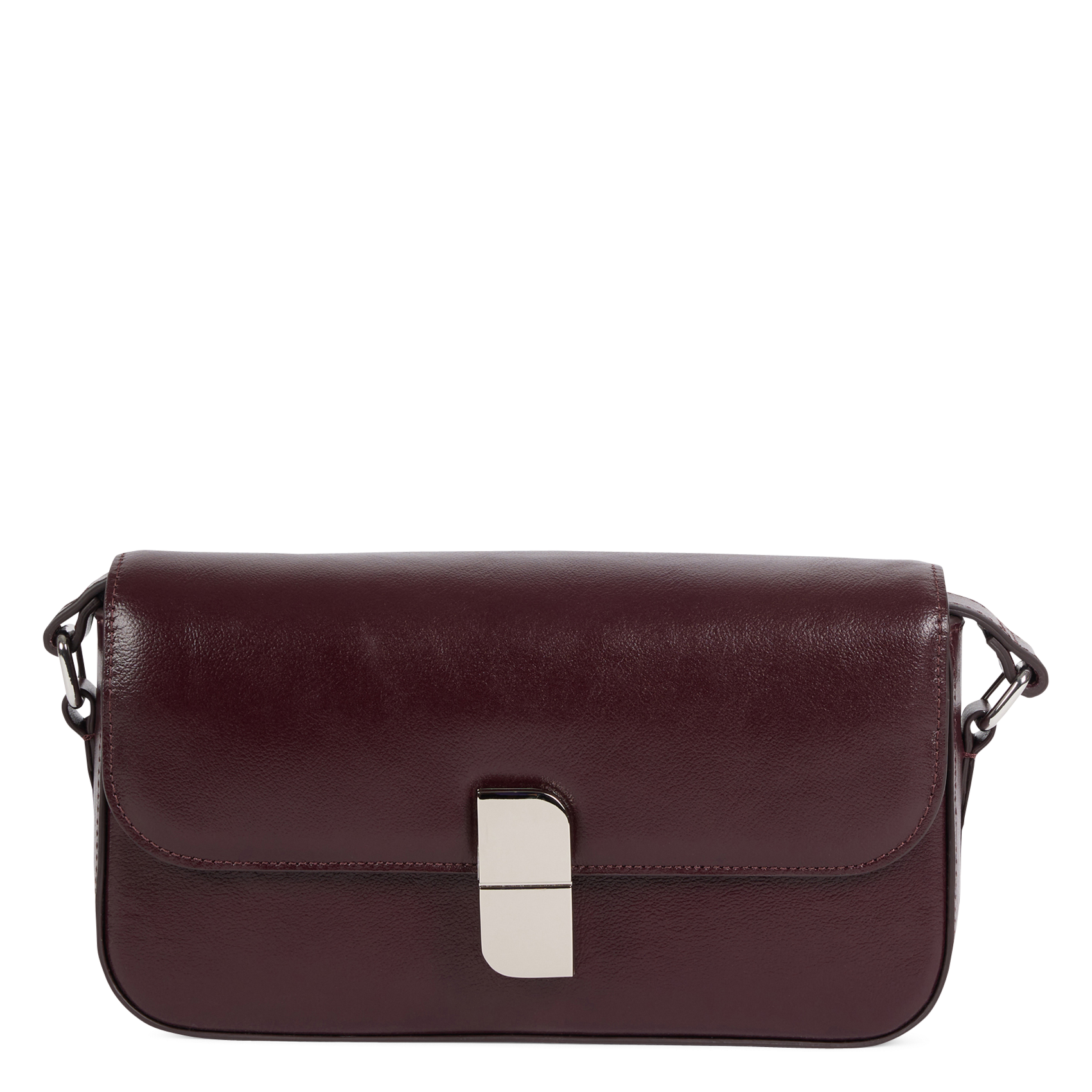 Baguette-Tasche aus Leder NAT & NIN