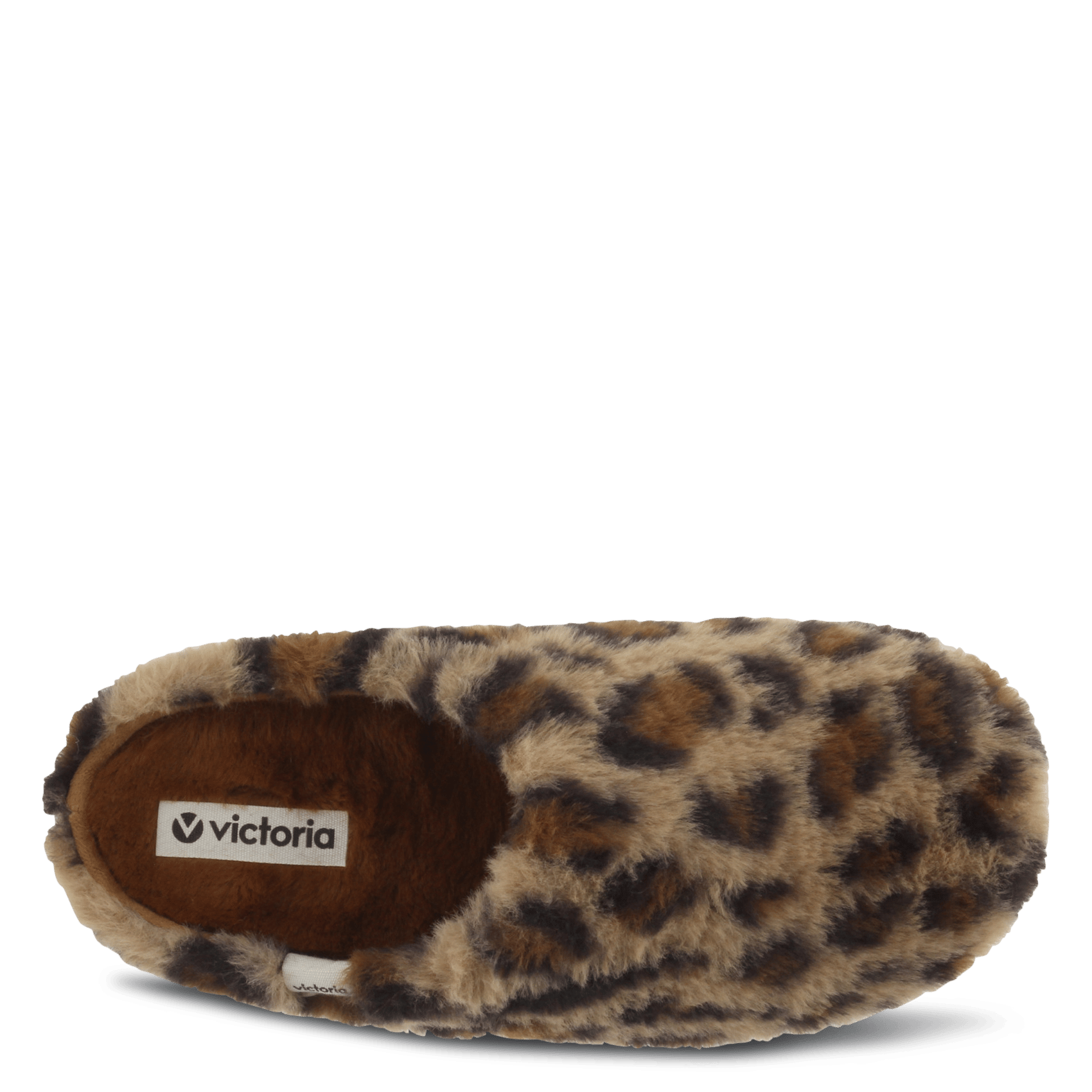 Synthetic fur slippers VICTORIA Brown