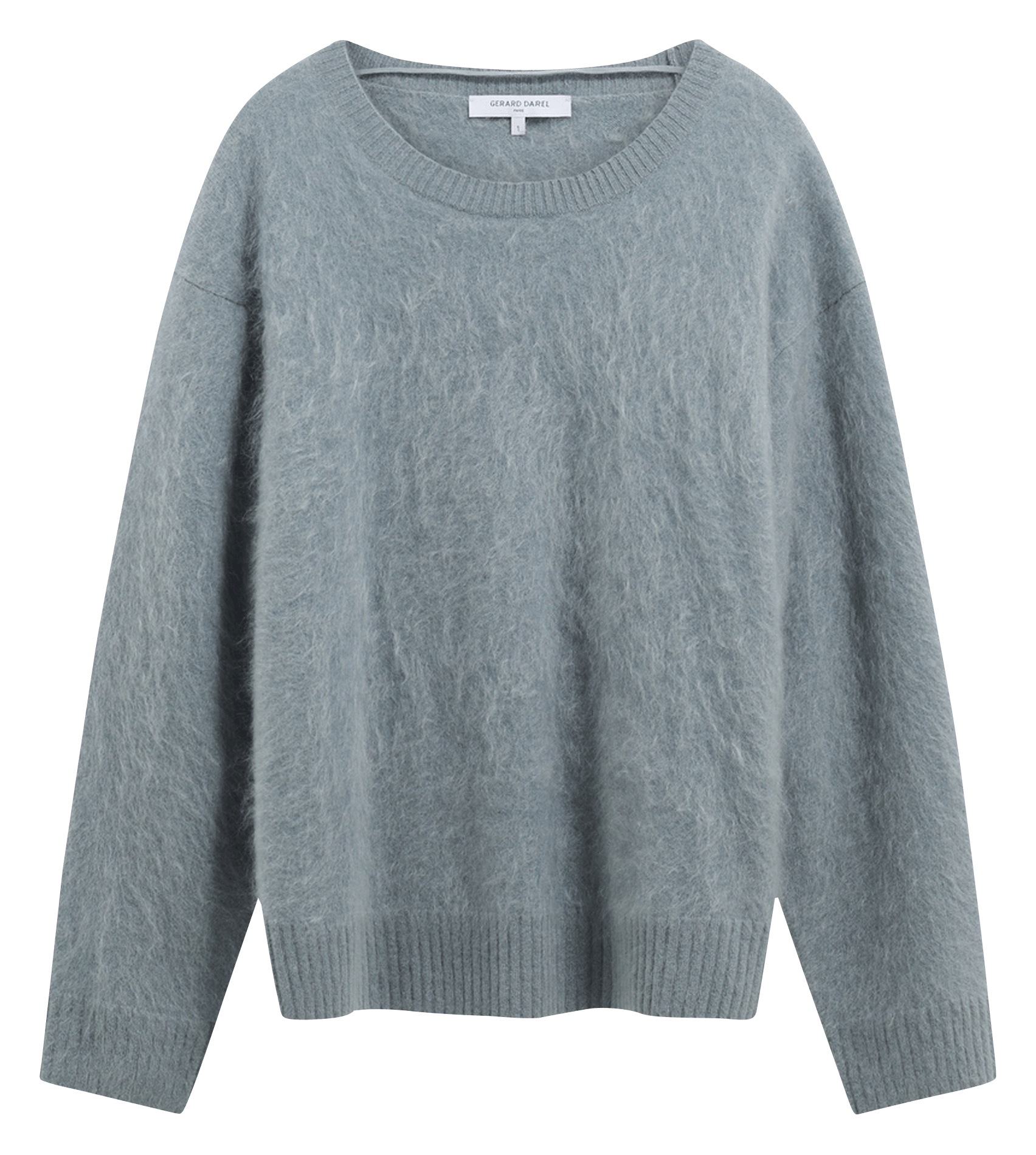 Brushed cashmere sweater GERARD DAREL Blue