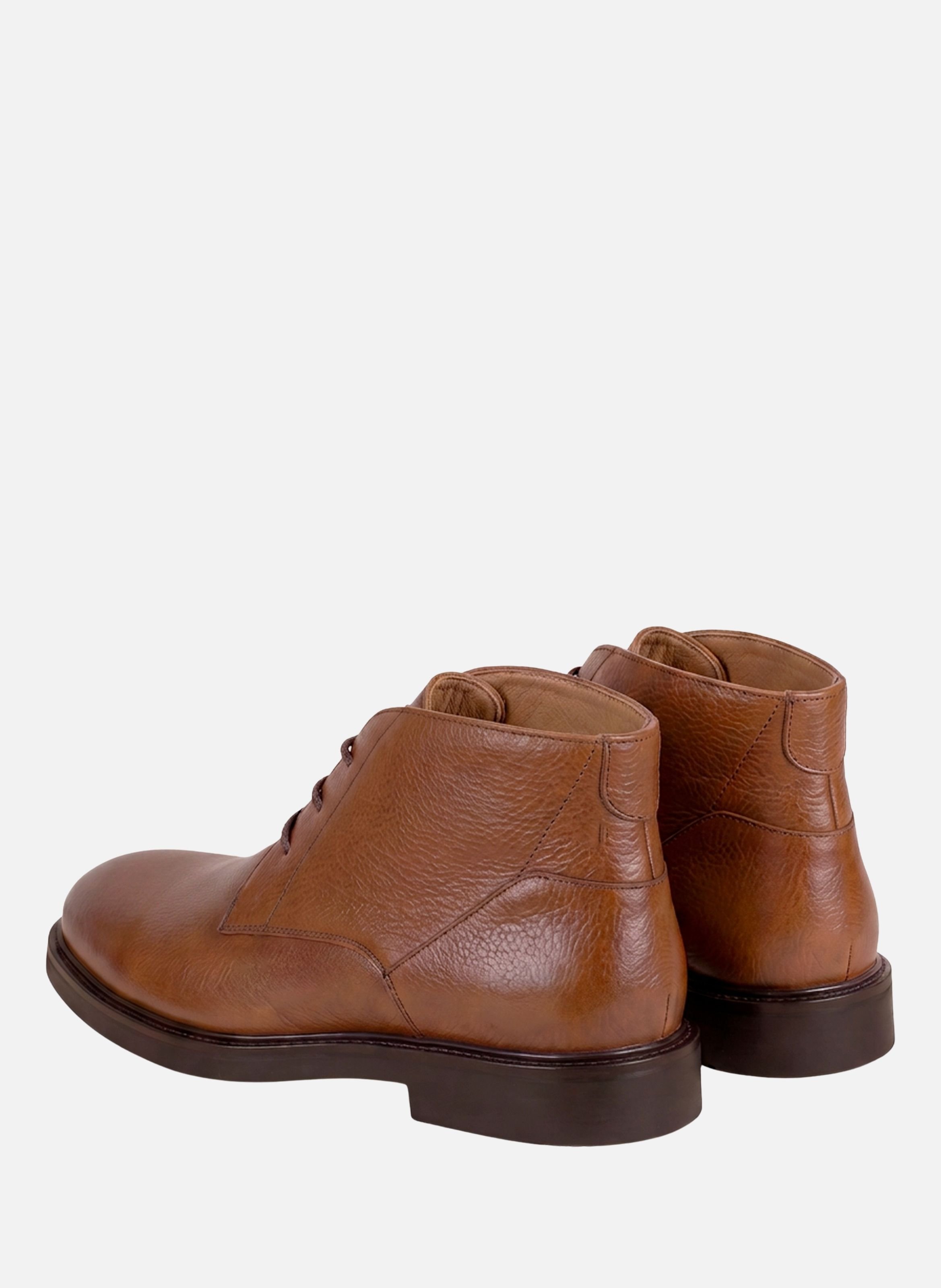 Desert boots gomme côme cuir grainé JULES & JENN Beige
