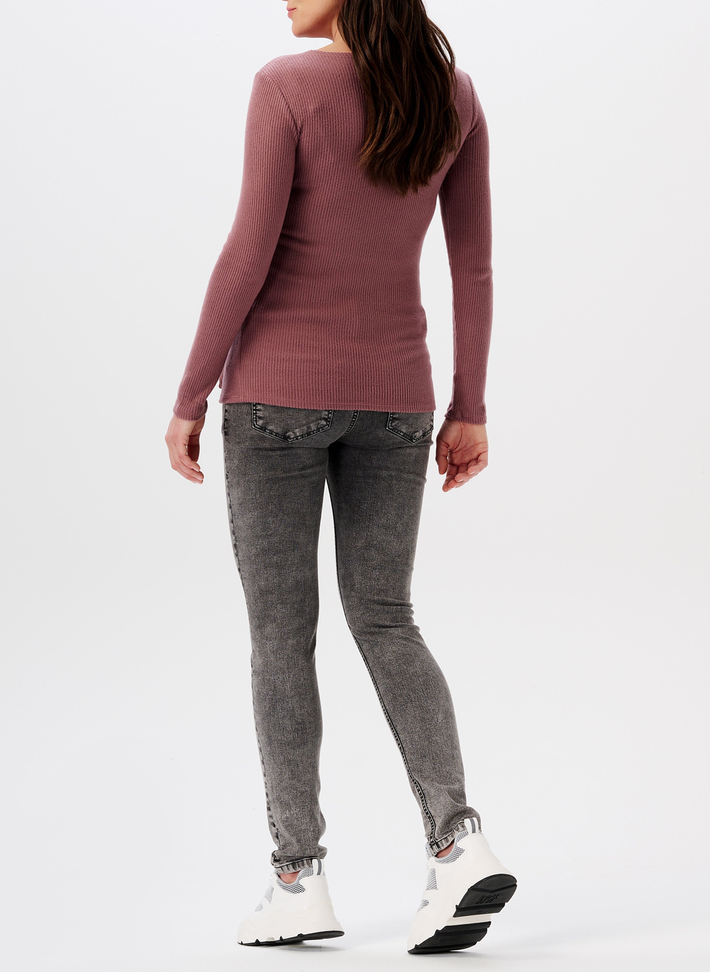 Cross-over nursing top NOPPIES Brown