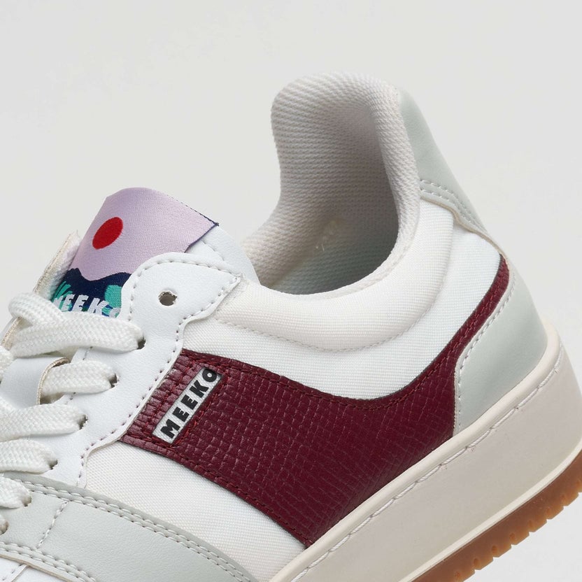 Eco-friendly low-top trainers MEEKO Purple