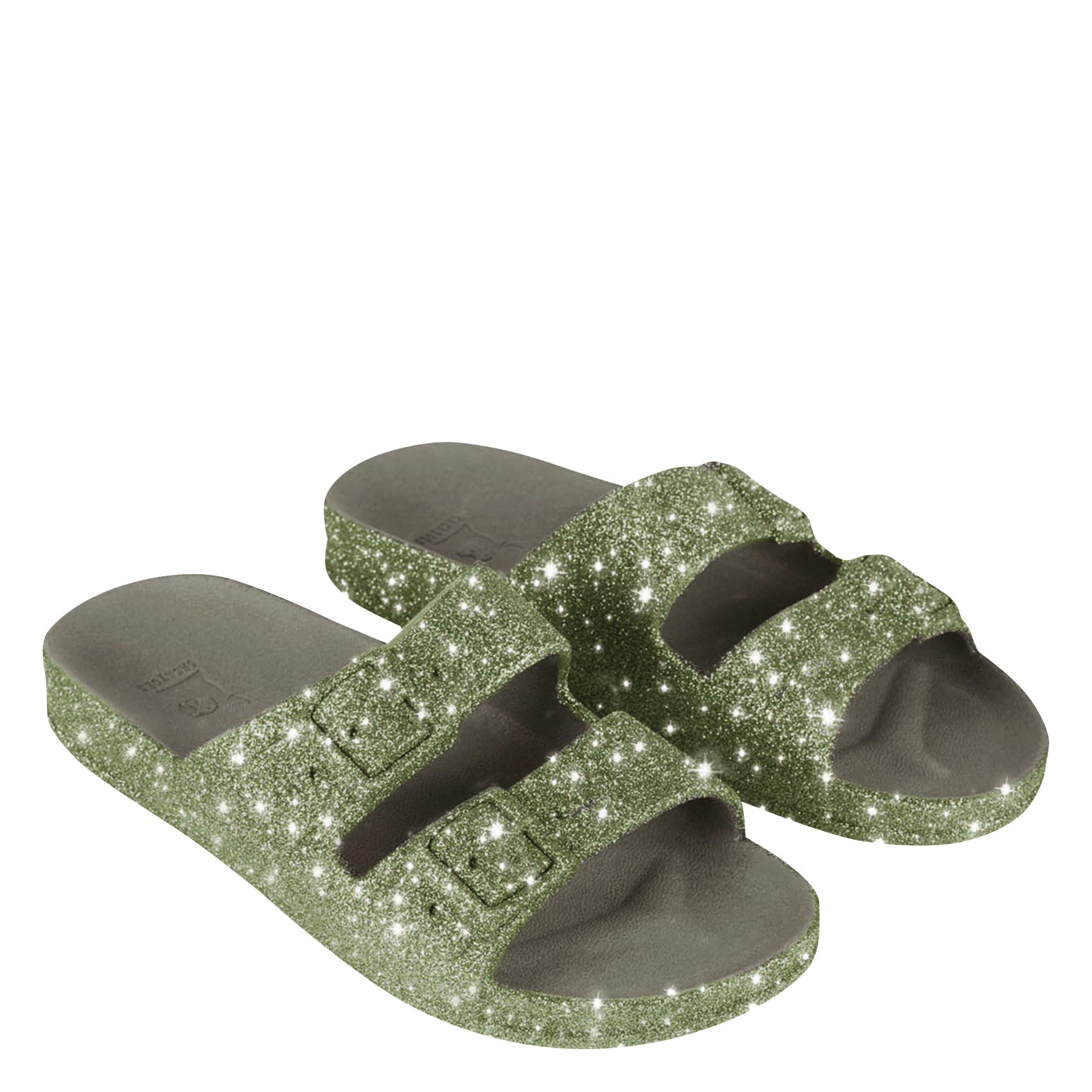 Mules à paillettes CACATOES DO BRASIL