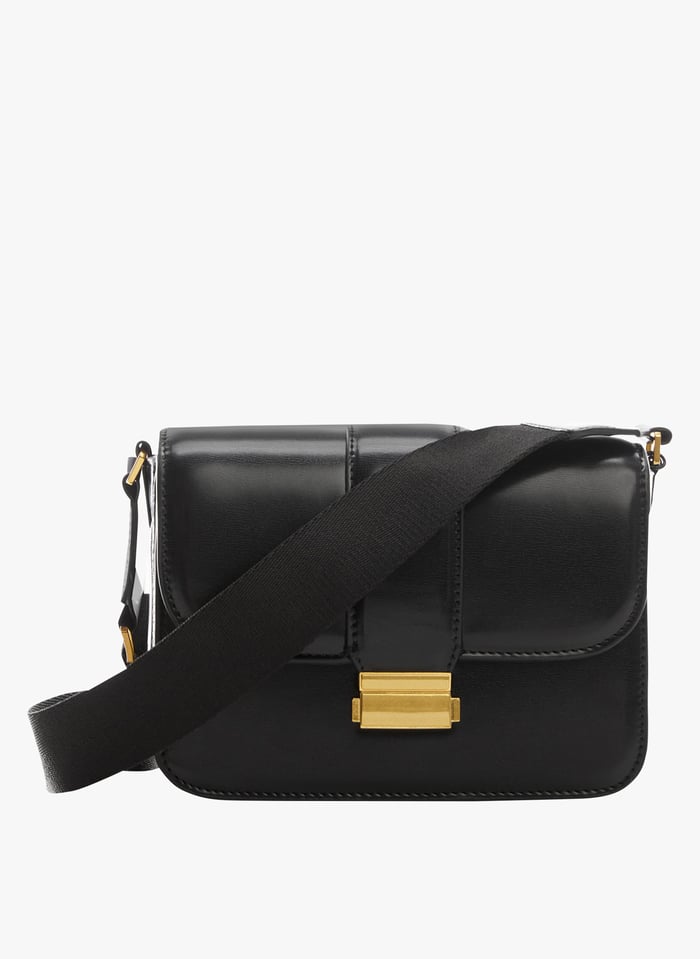 Black Flap shoulder bag