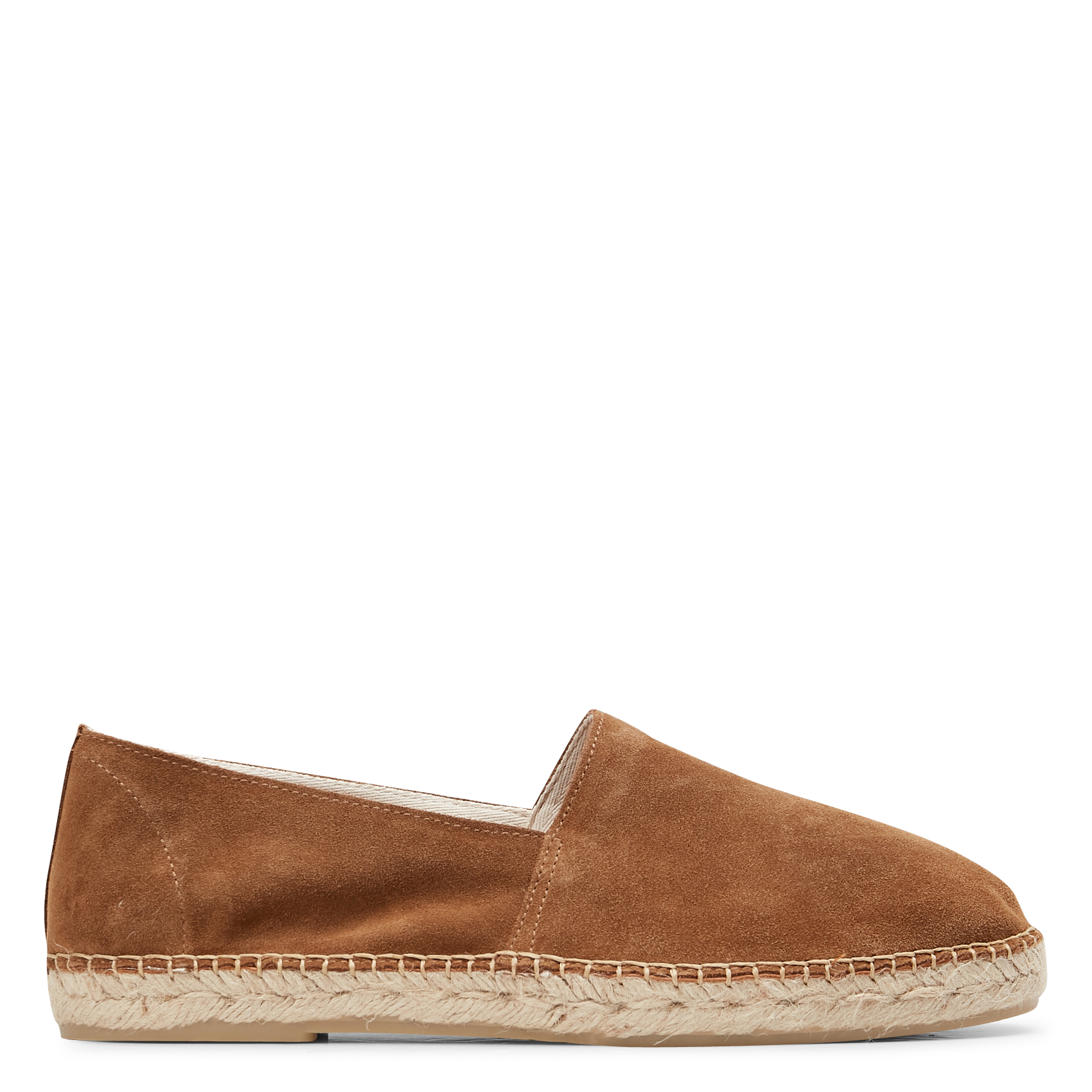 Espadrilles aus Veloursleder SELECTED Braun