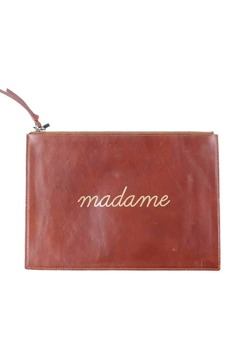 Leather bag SEZANE - Seconde main Brown