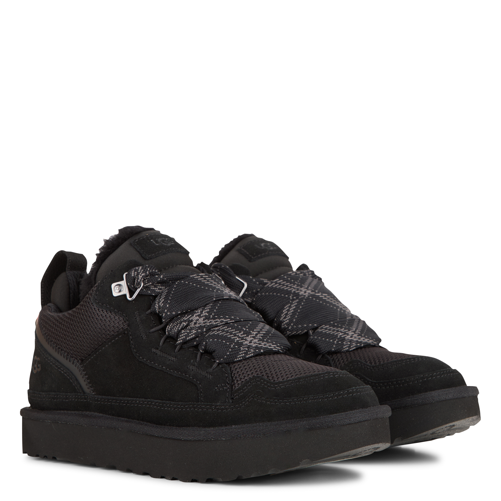 Baskets basses en cuir UGG Noir