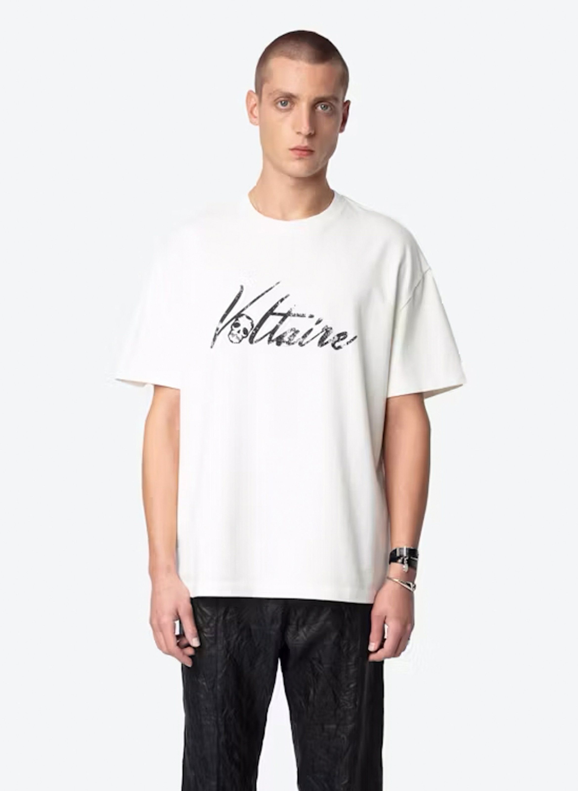 Oversized printed organic cotton t-Shirt Judo Zadig&Voltaire