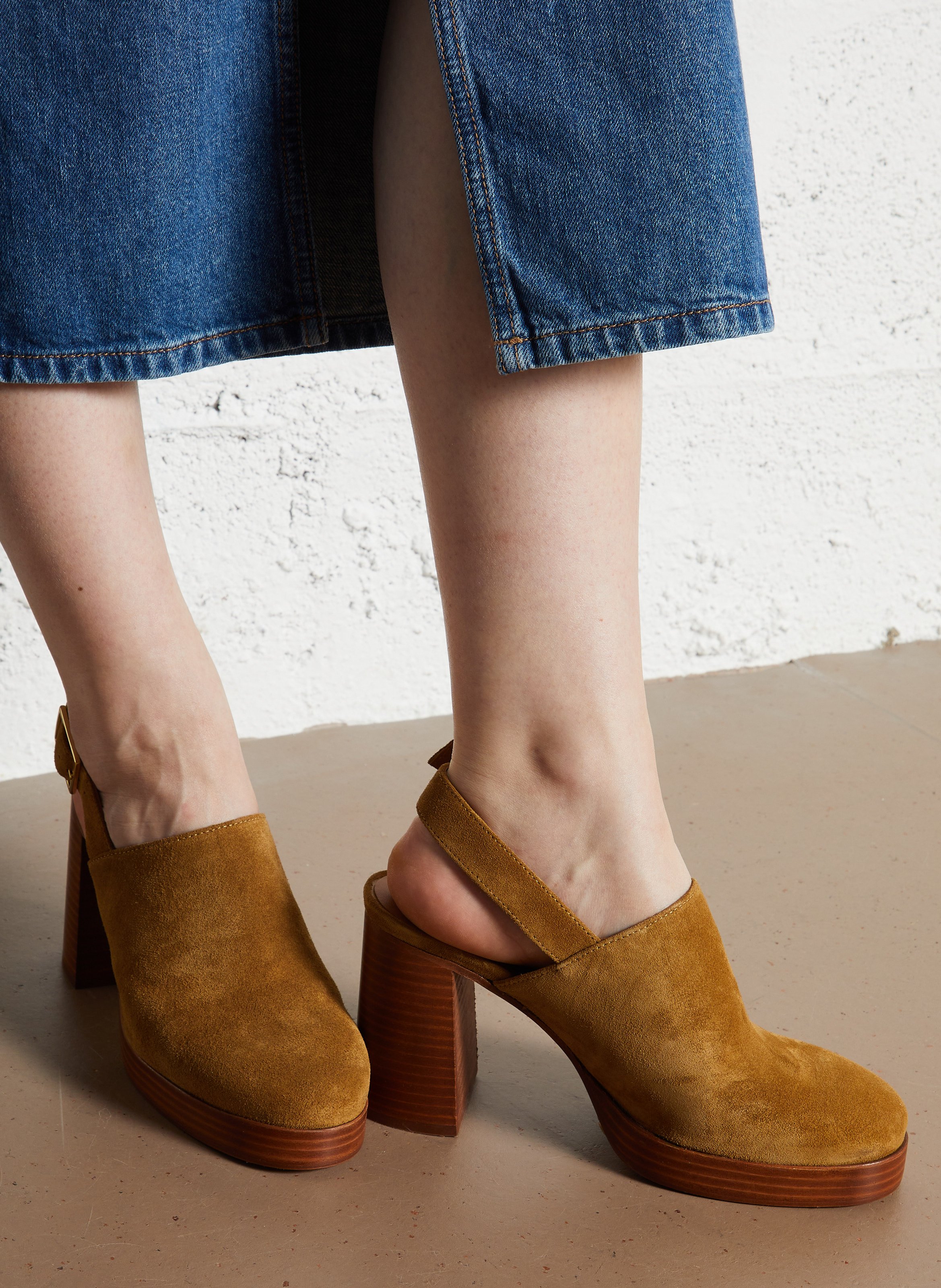 Jupe midi en coton - Look 1