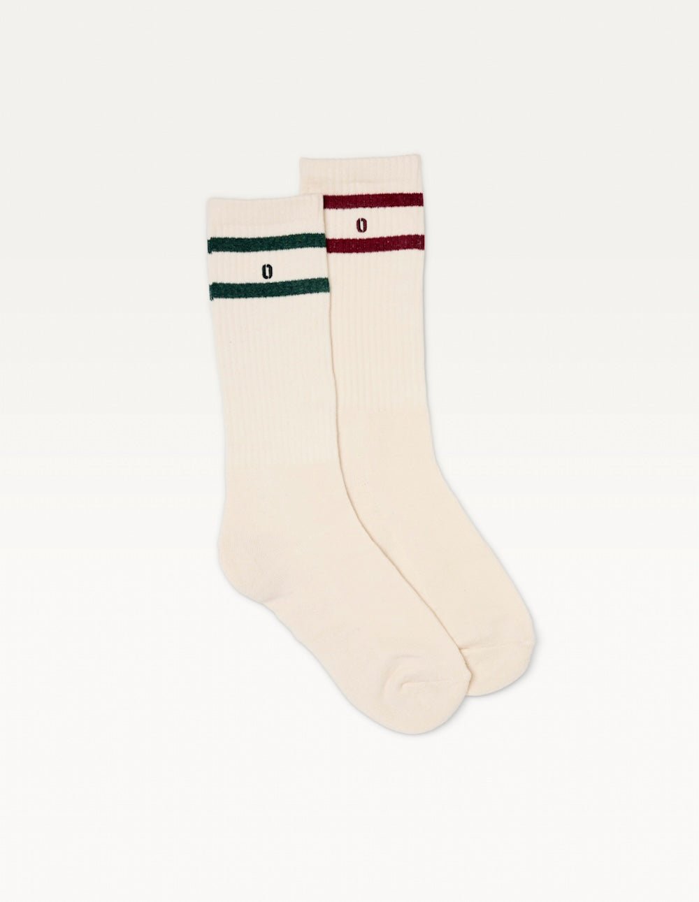 Pack of 2 socks ODAJE EX. M.MOUSTACHE Beige