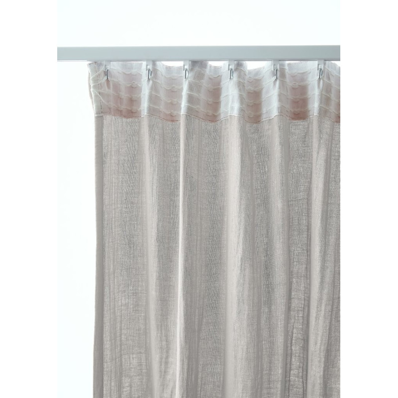 Blackout and Thermal Curtains L'EFFET PAPILLON Grey