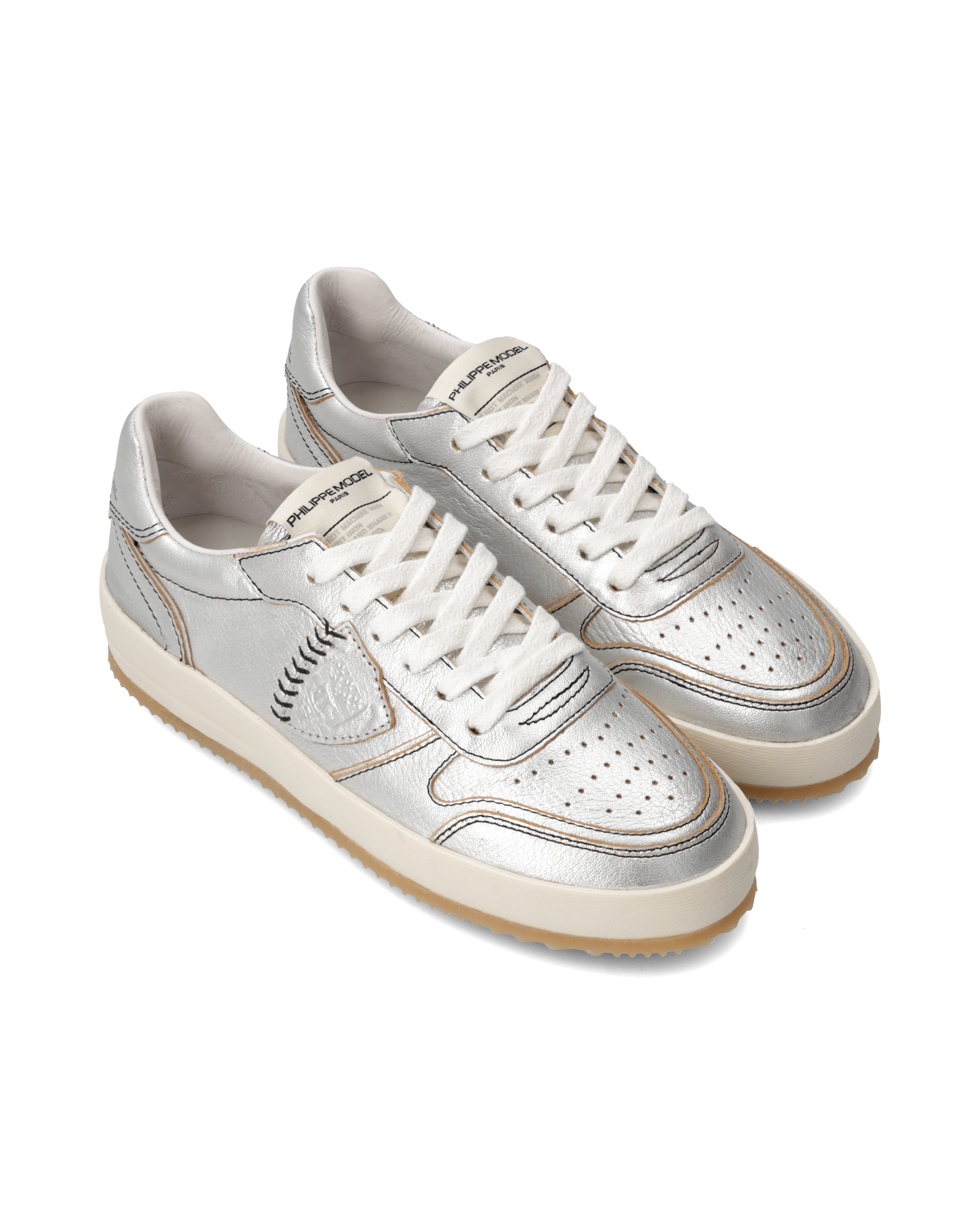 Nice Tennis Sneakers PHILIPPE MODEL Silver