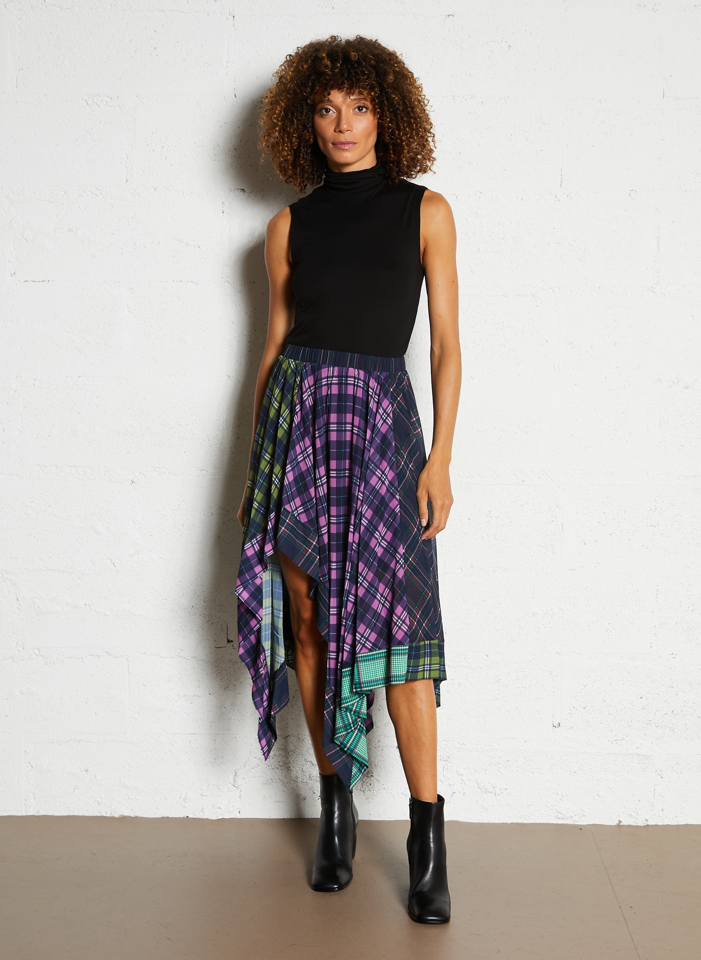 Jupe asymétrique  MES DEMOISELLES Multicolore