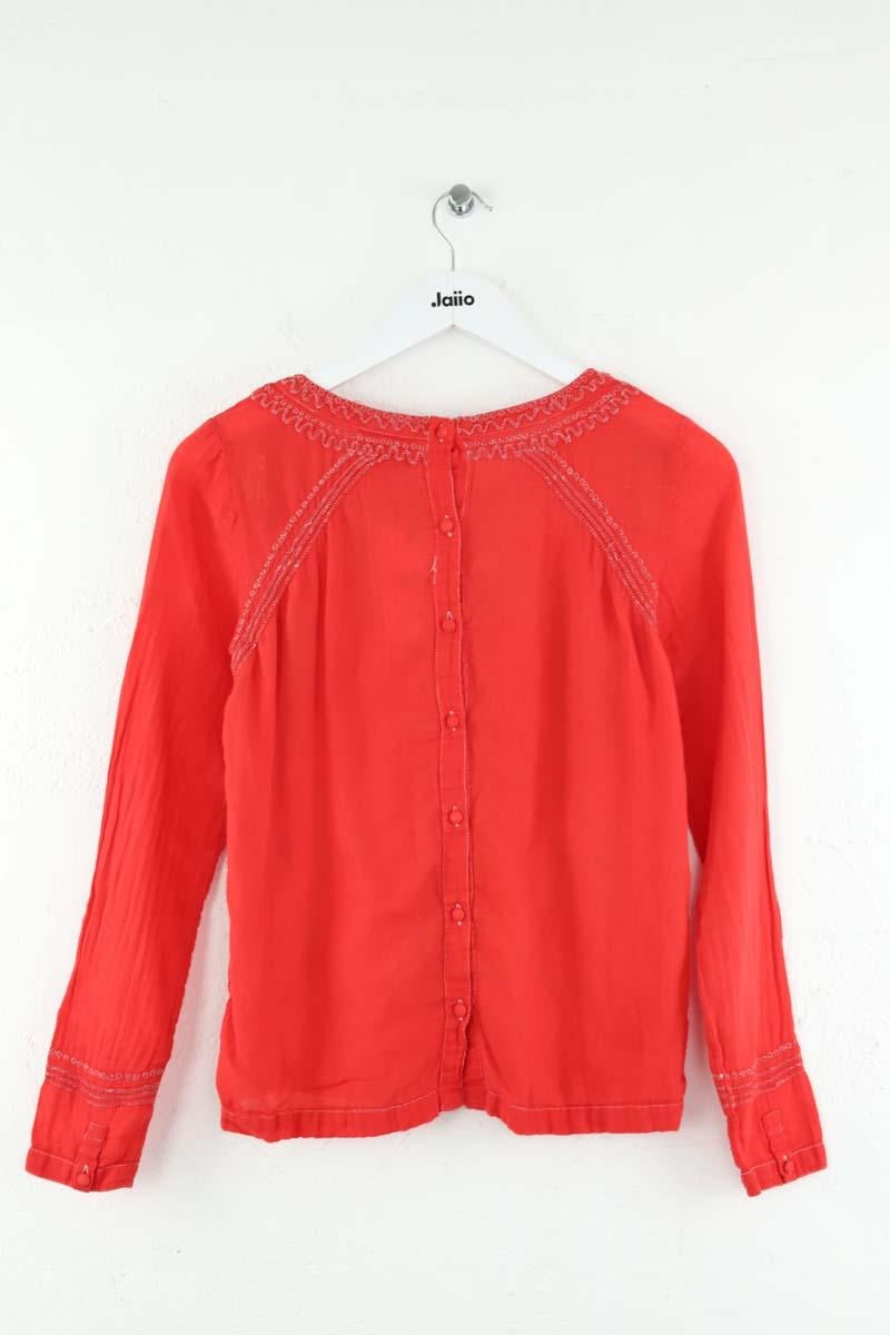 Cotton T-shirt SEZANE - Seconde main Red