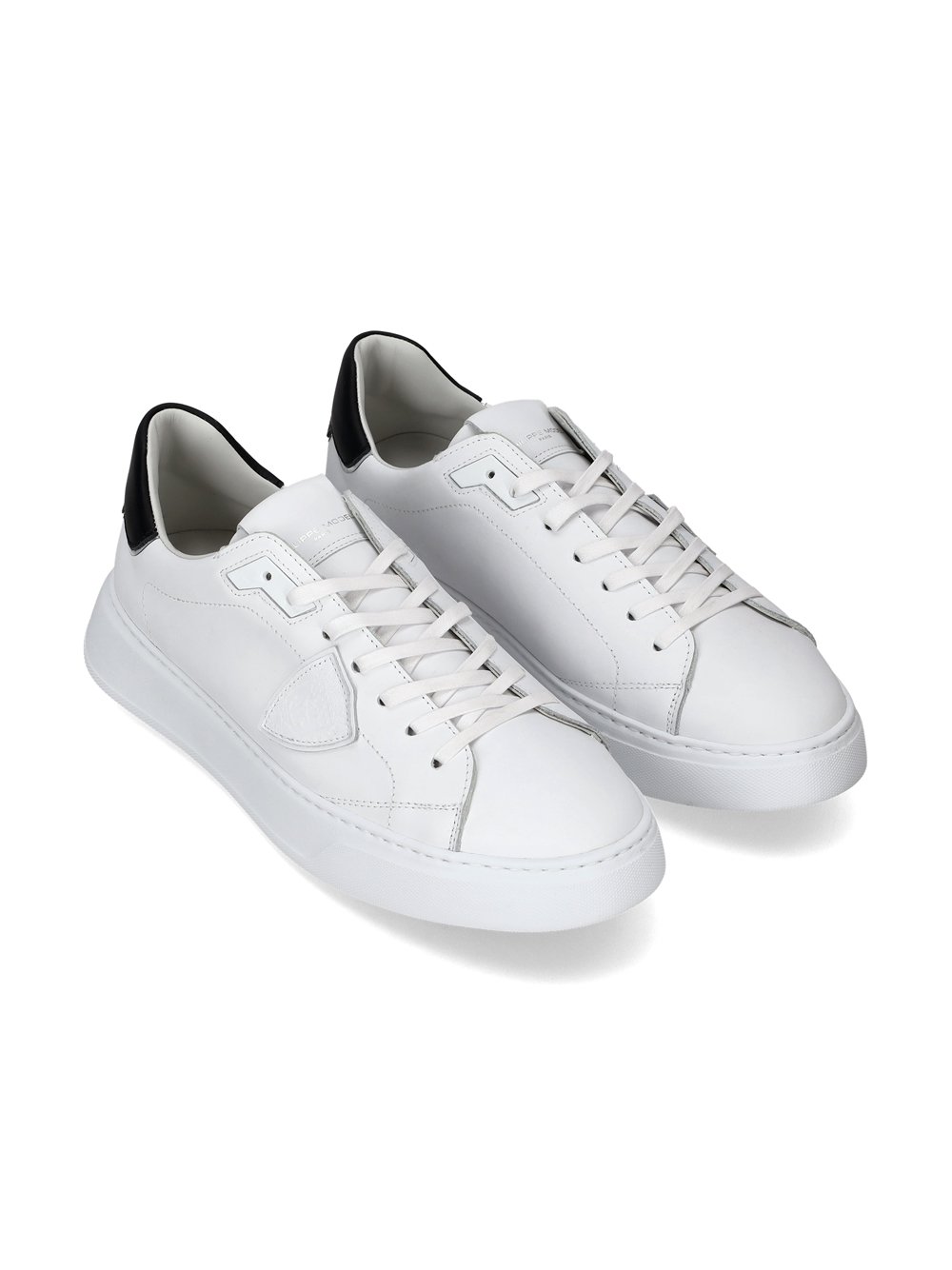 Tennis Temple Sneakers. PHILIPPE MODEL Black