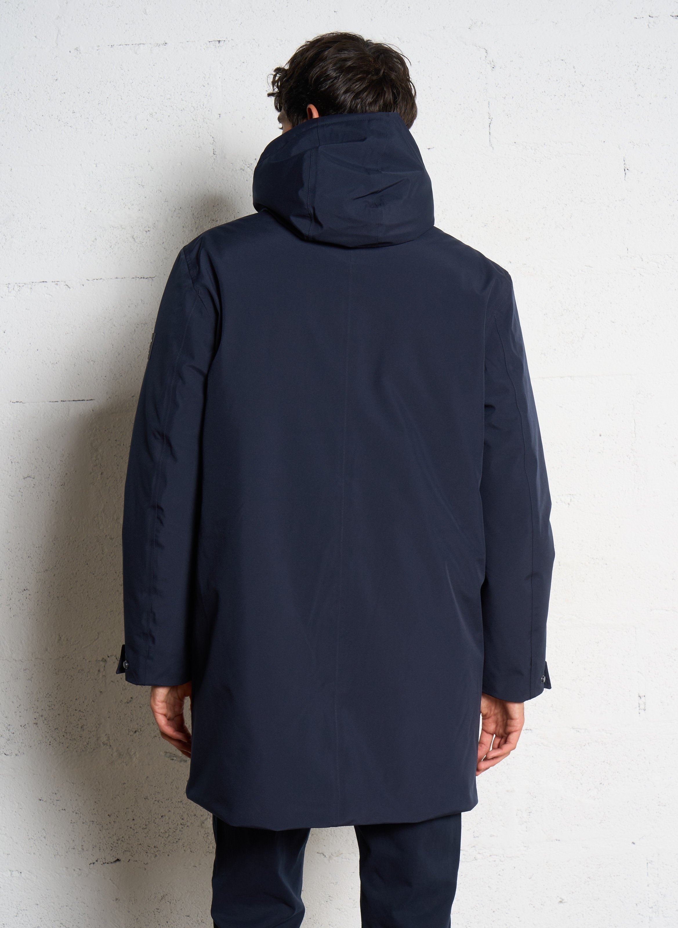 Parka imperméable col montant ARMOR LUX Bleu
