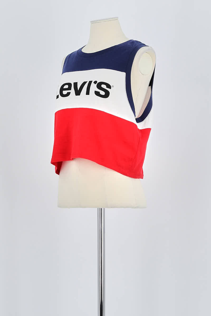 Azawood sleeveless top LEVI'S - Seconde main Red