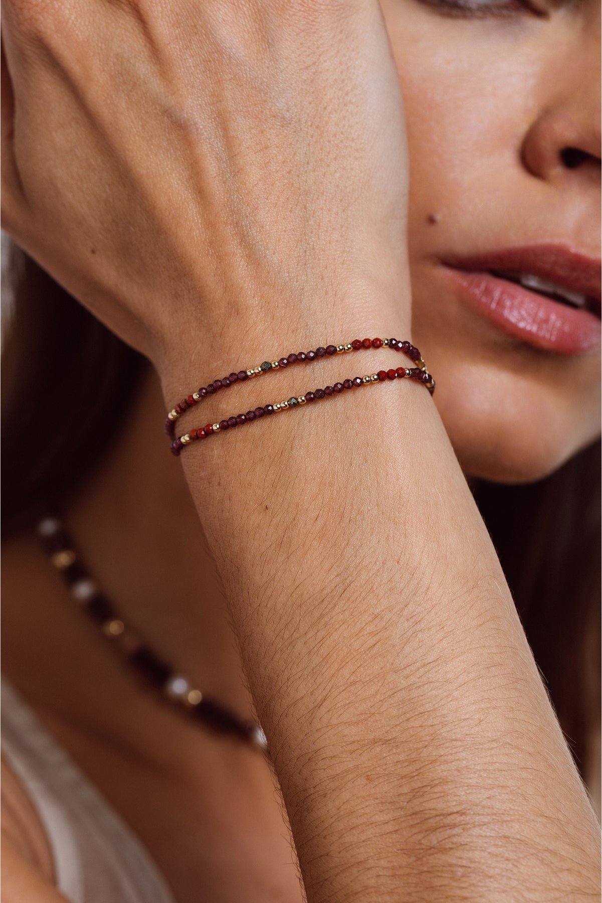 Bracelet - necklace - sirocco YAY Golden