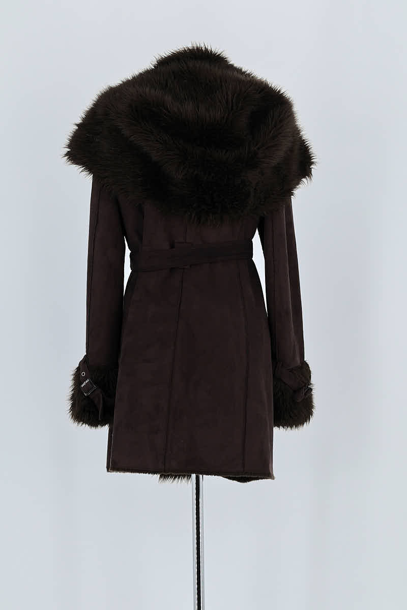 Coat ARMANI - SECONDE MAIN Brown