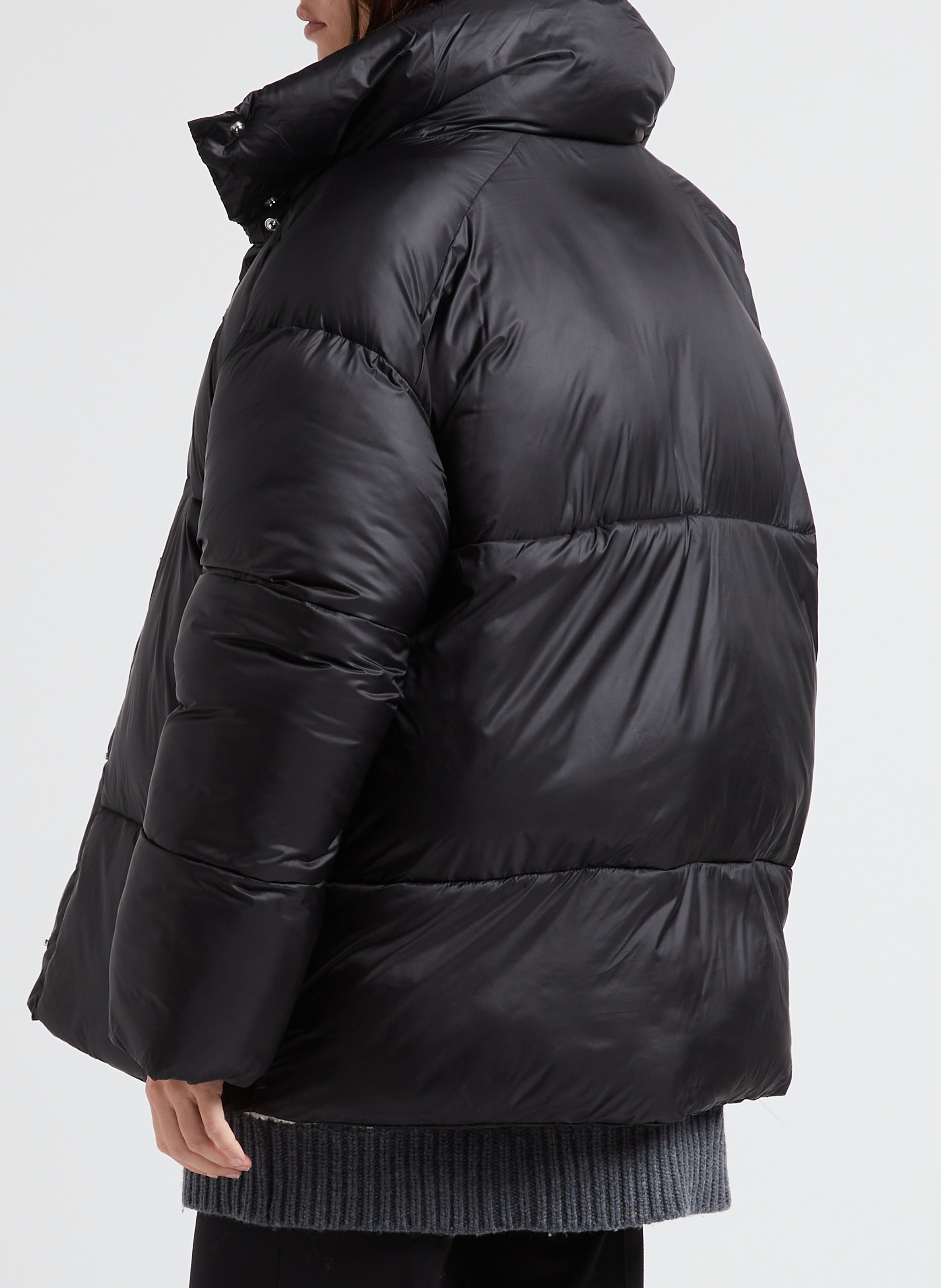 Steppjacke mit Stehkragen MARGAUX LONNBERG Schwarz