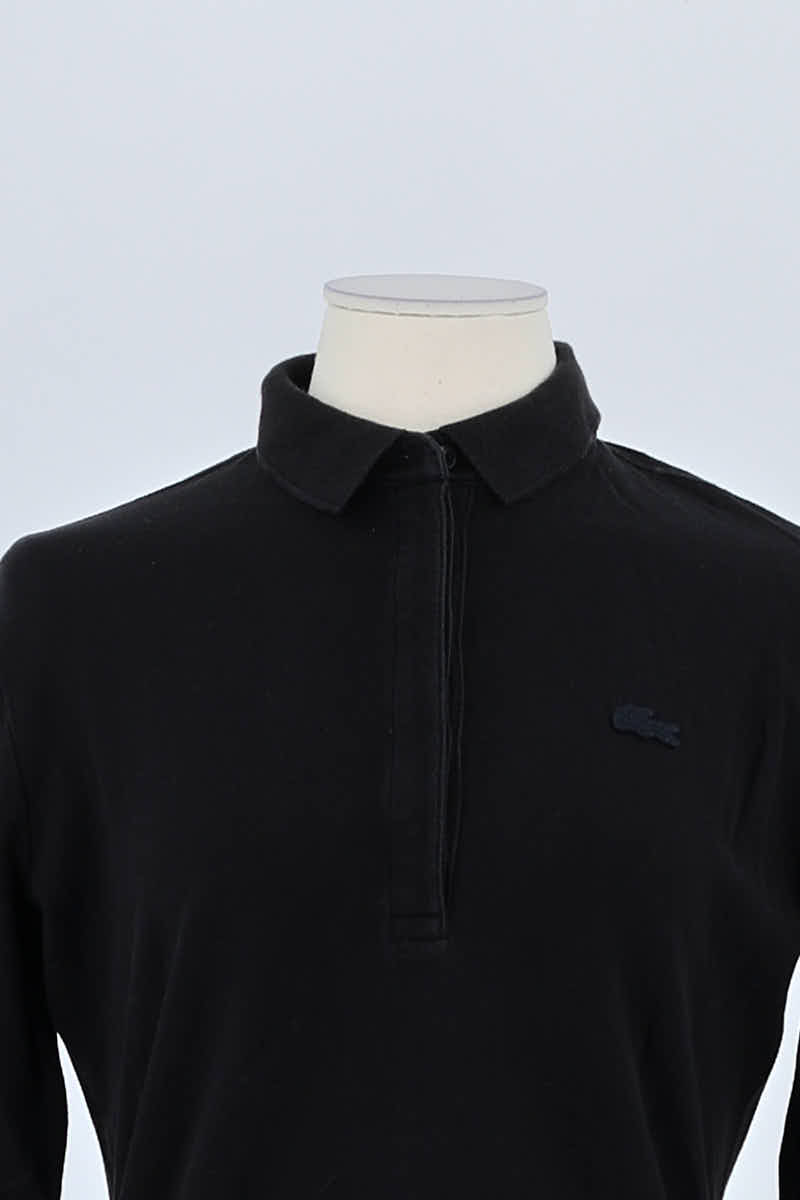Polo shirt LACOSTE - SECONDE MAIN Black