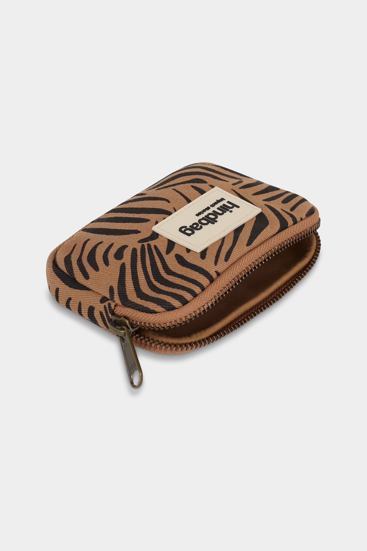 Cotton coin purse HINDBAG Brown