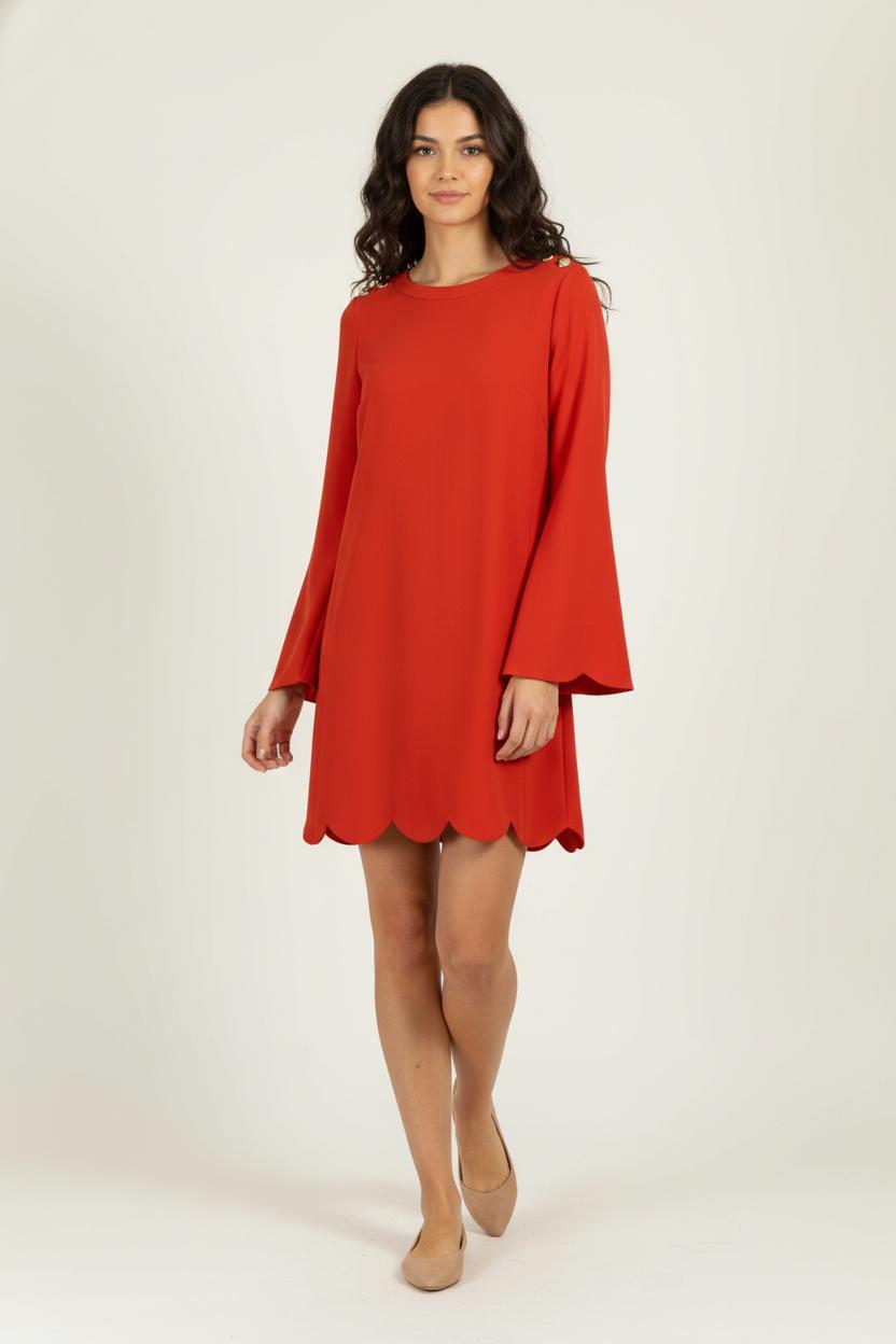 Robe courte & midi TARA JARMON - Seconde Main Orange