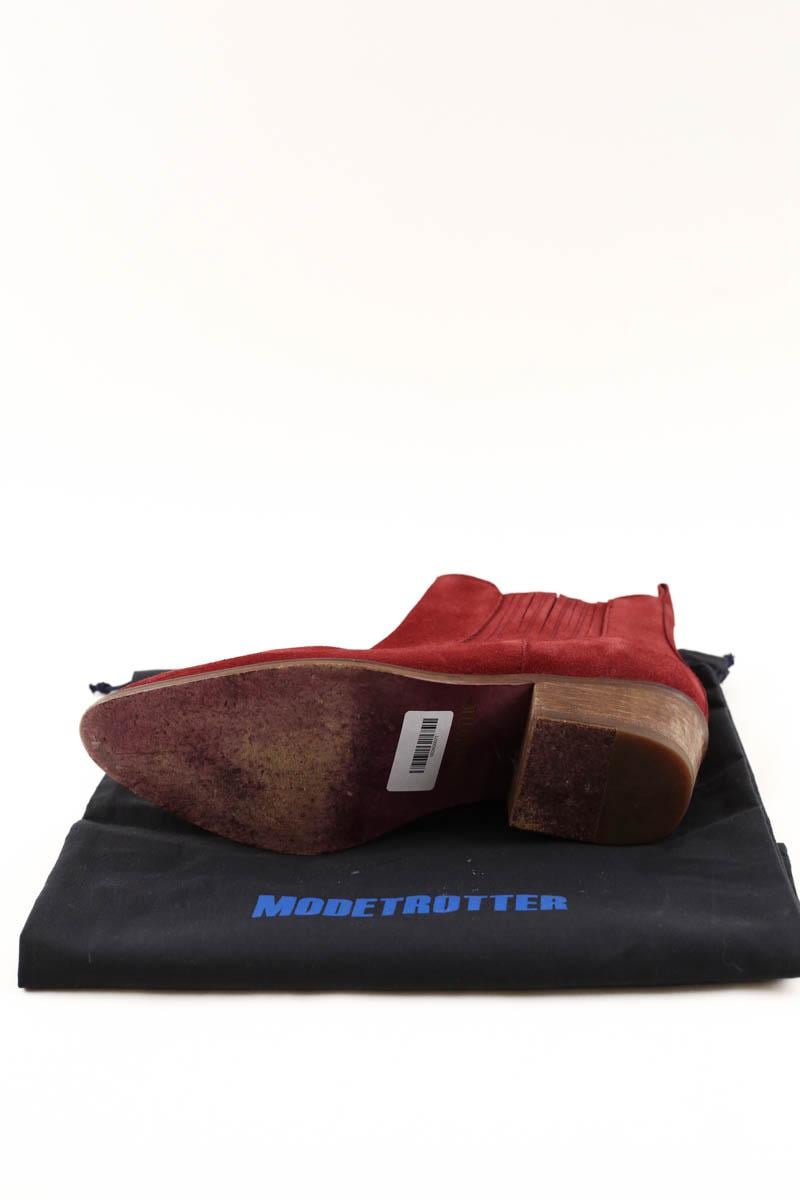 Ankle boots MODETROTTER - Seconde Main Red