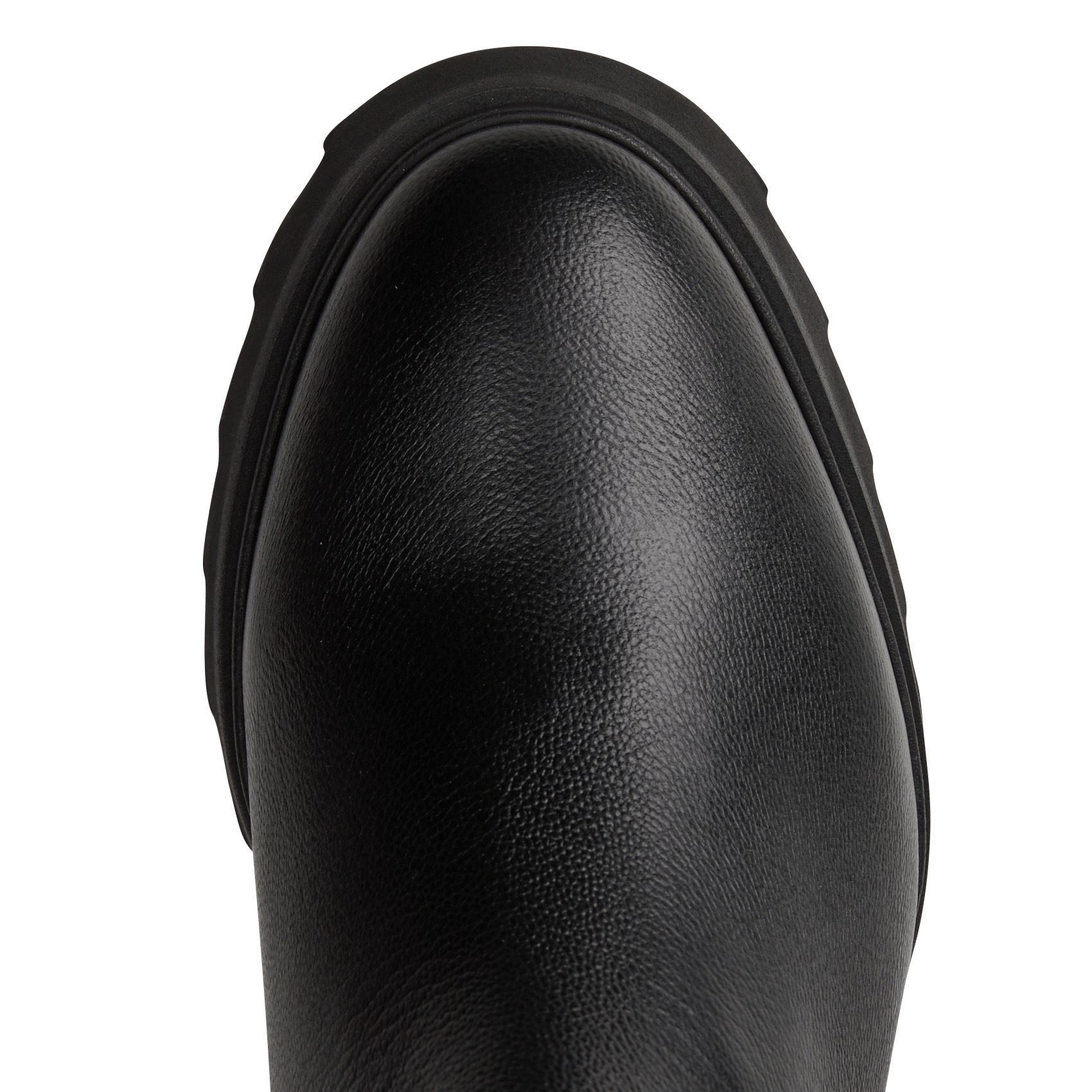 Leather mid-calf boots BOBBIES Black