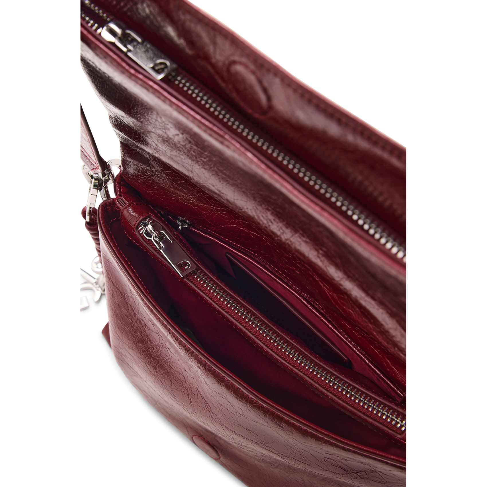 Sac bandoulière à rabat DESIGUAL Rouge