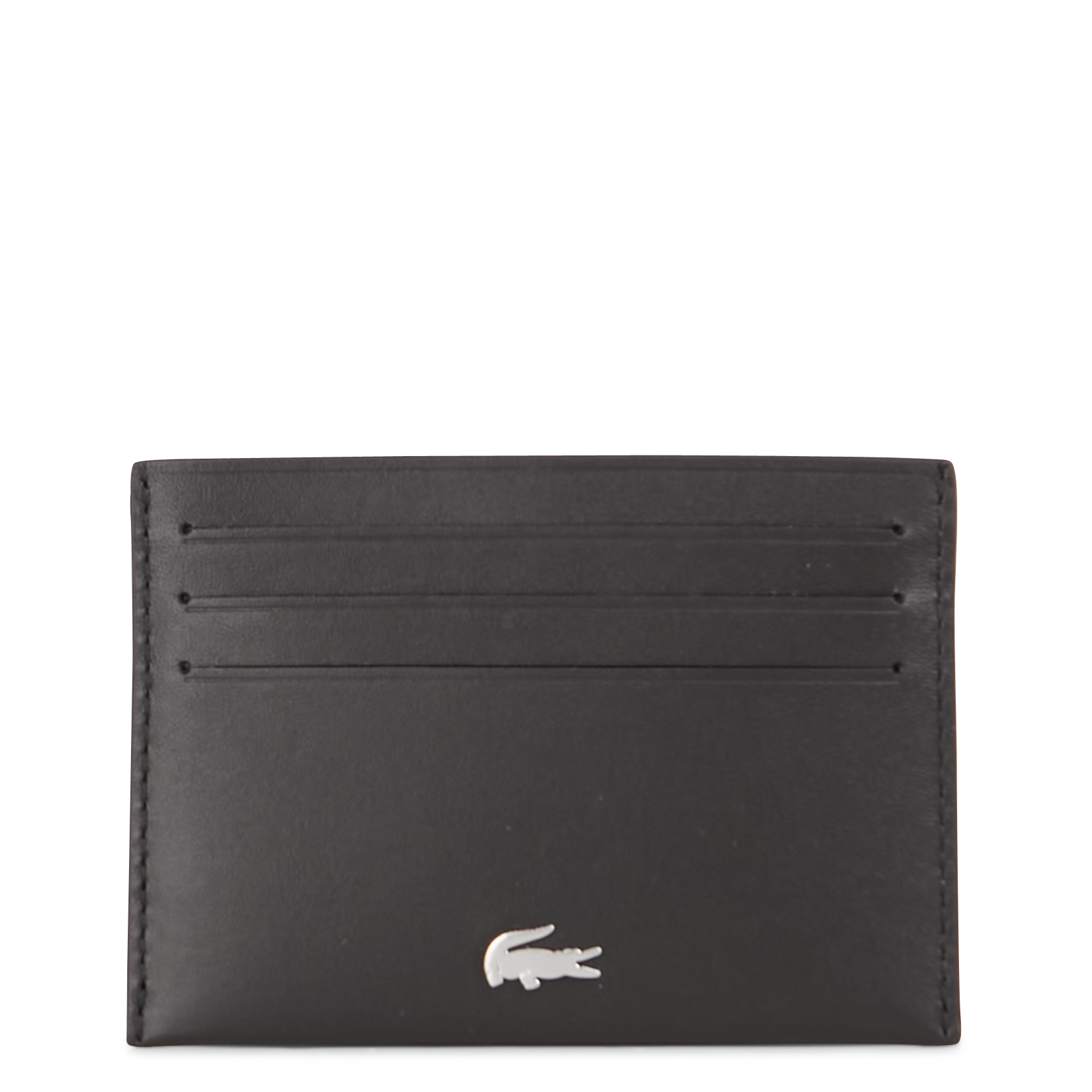 Porte-cartes en cuir LACOSTE