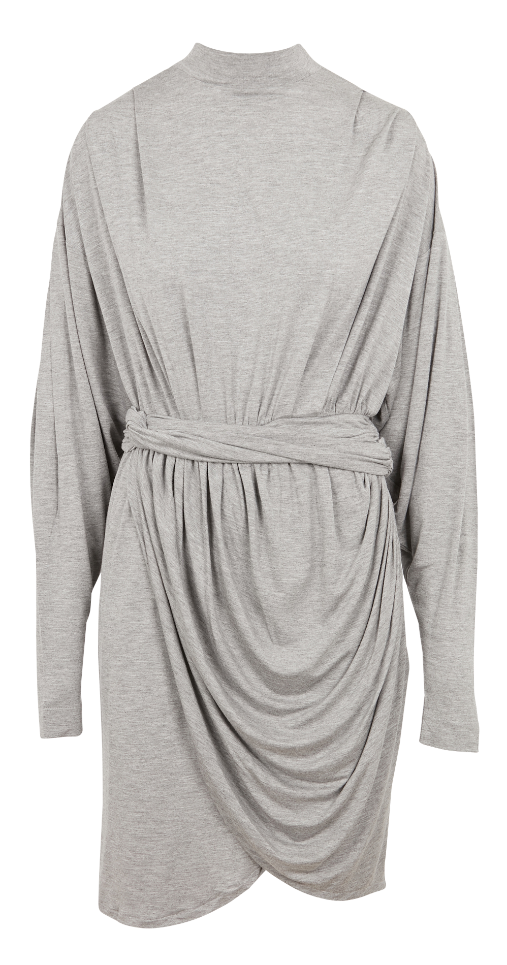 Short draped high-neck dress IRO Grey