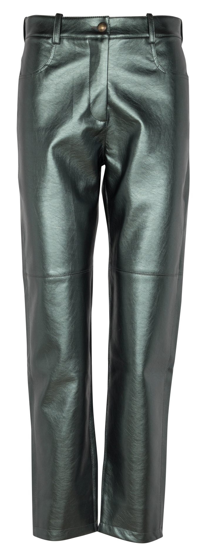 Pantalon droit taille haute THE LABEL EDITION Vert