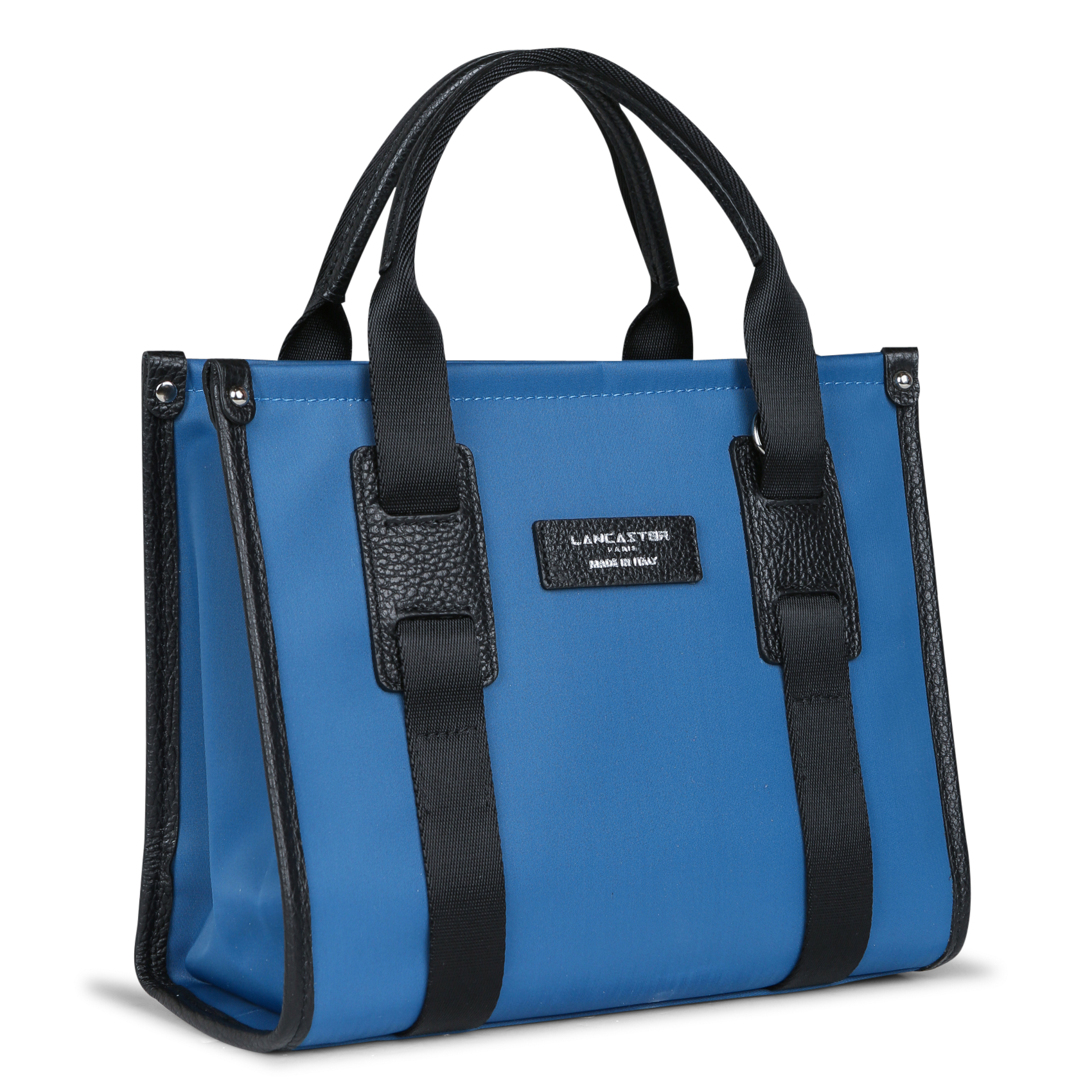 Nylon handbag LANCASTER PARIS Blue