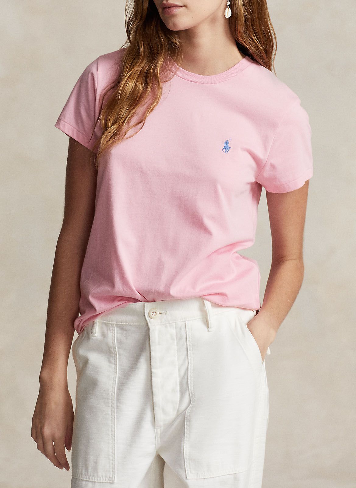 Polo Shirt POLO RALPH LAUREN Woman color Pink