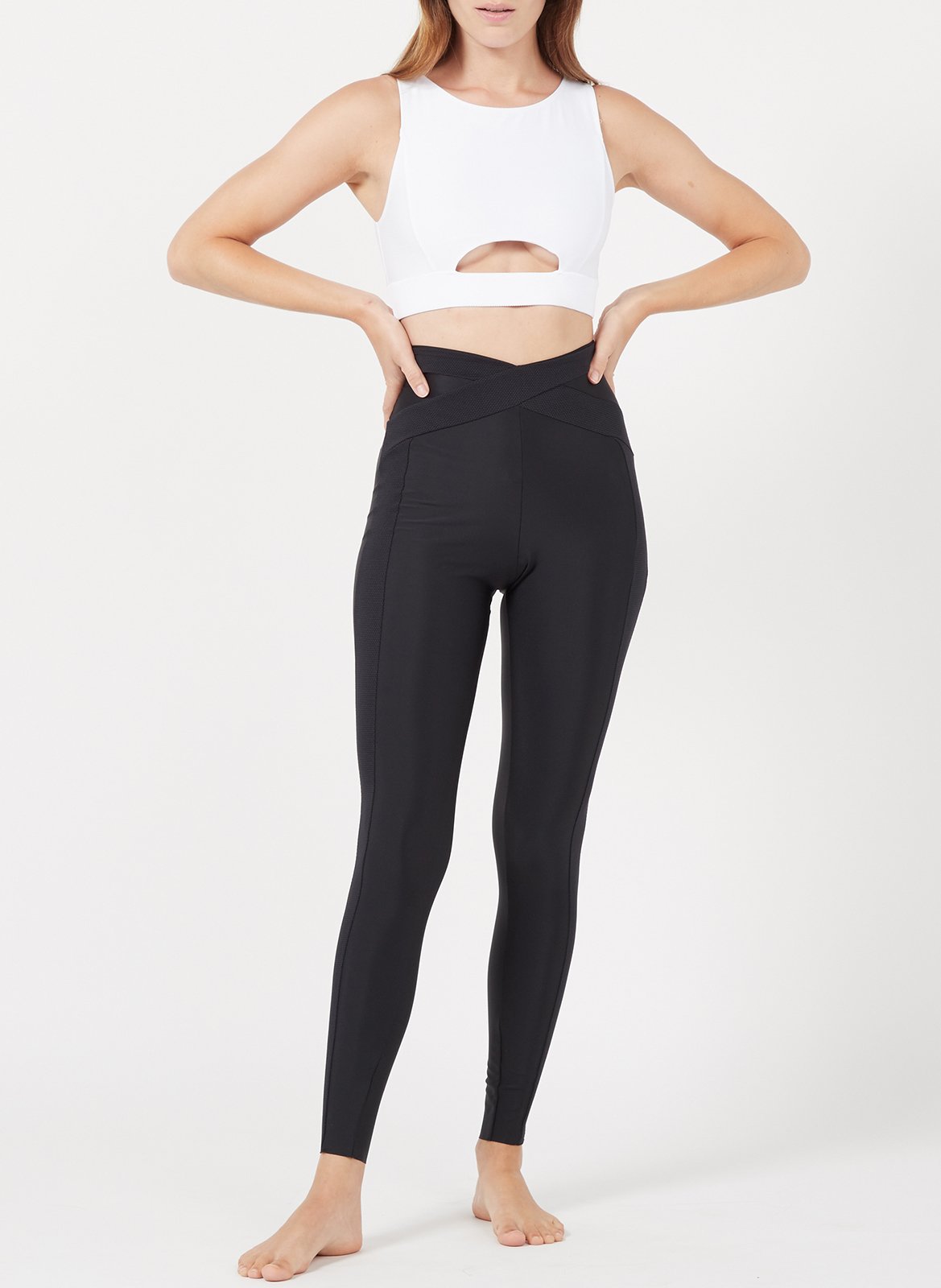 Sports bra LUZ COLLECTIONS White