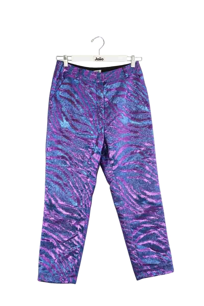 Pantalon carot MODETROTTER - Seconde Main Violet