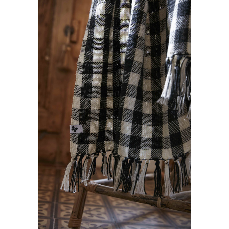Pure cotton plaid L'EFFET PAPILLON Multicolored