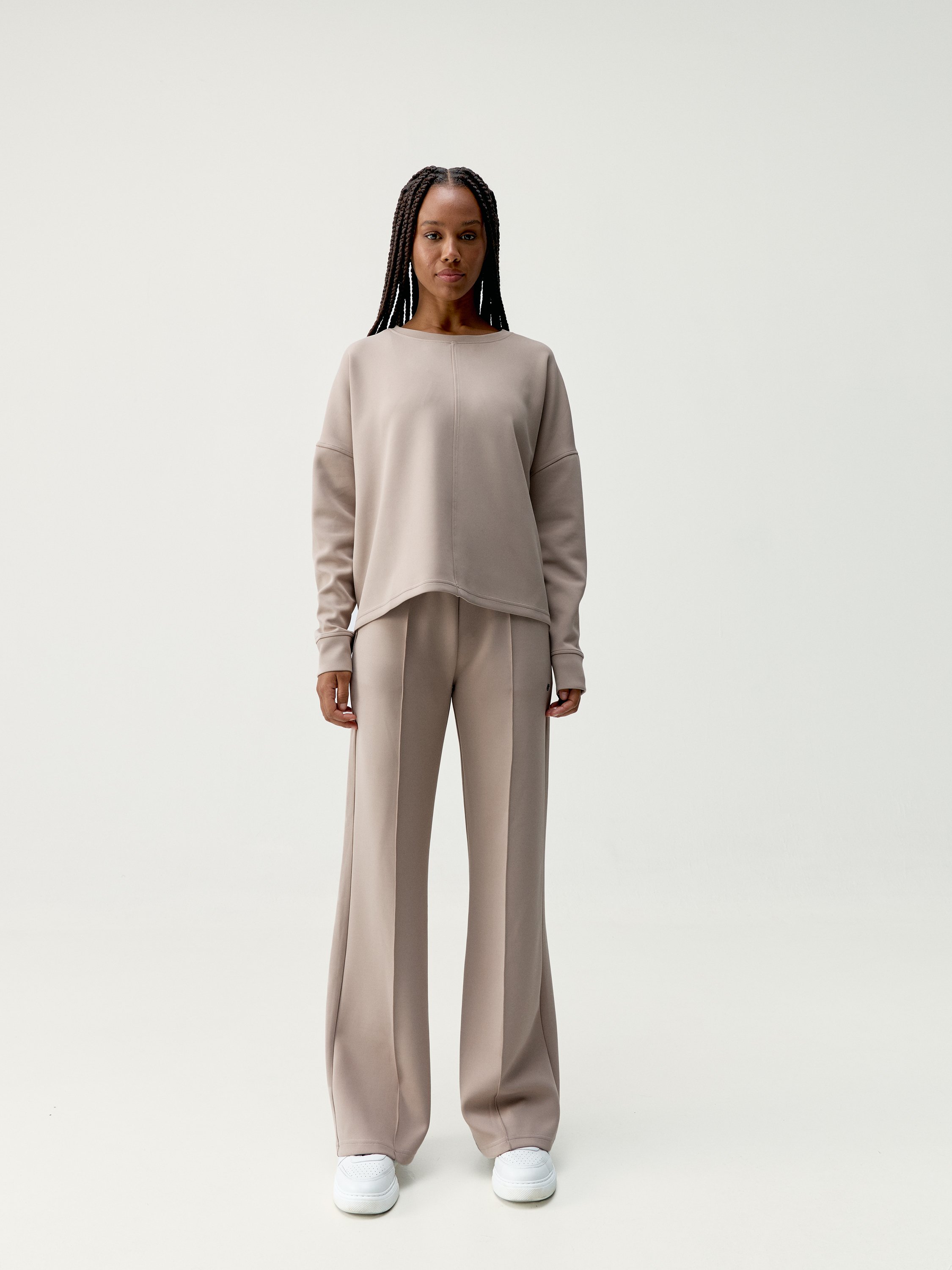 Comfortable sports pants BORN LIVING YOGA Brown