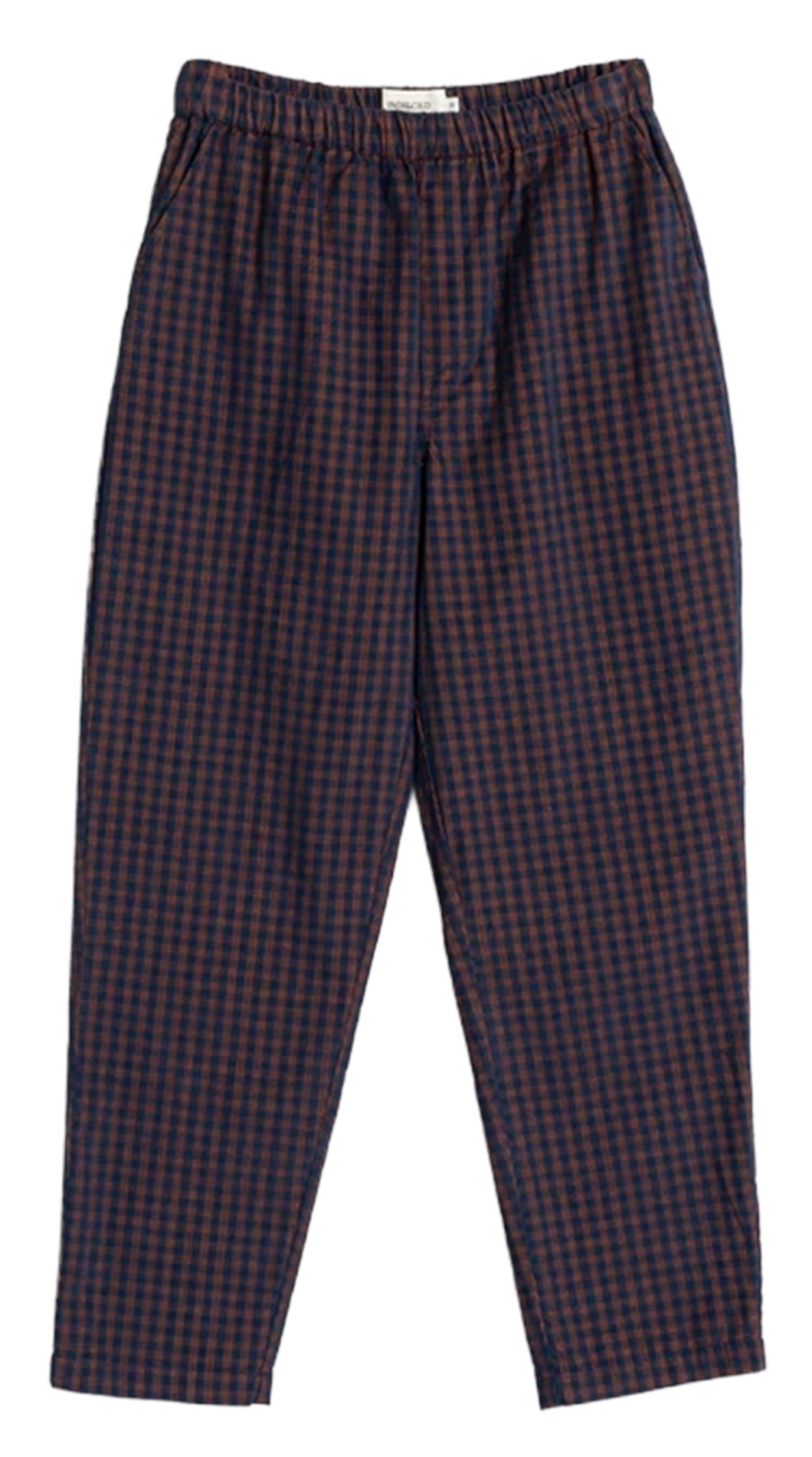 Slim-fit cotton cargo pants INDI & COLD Blue