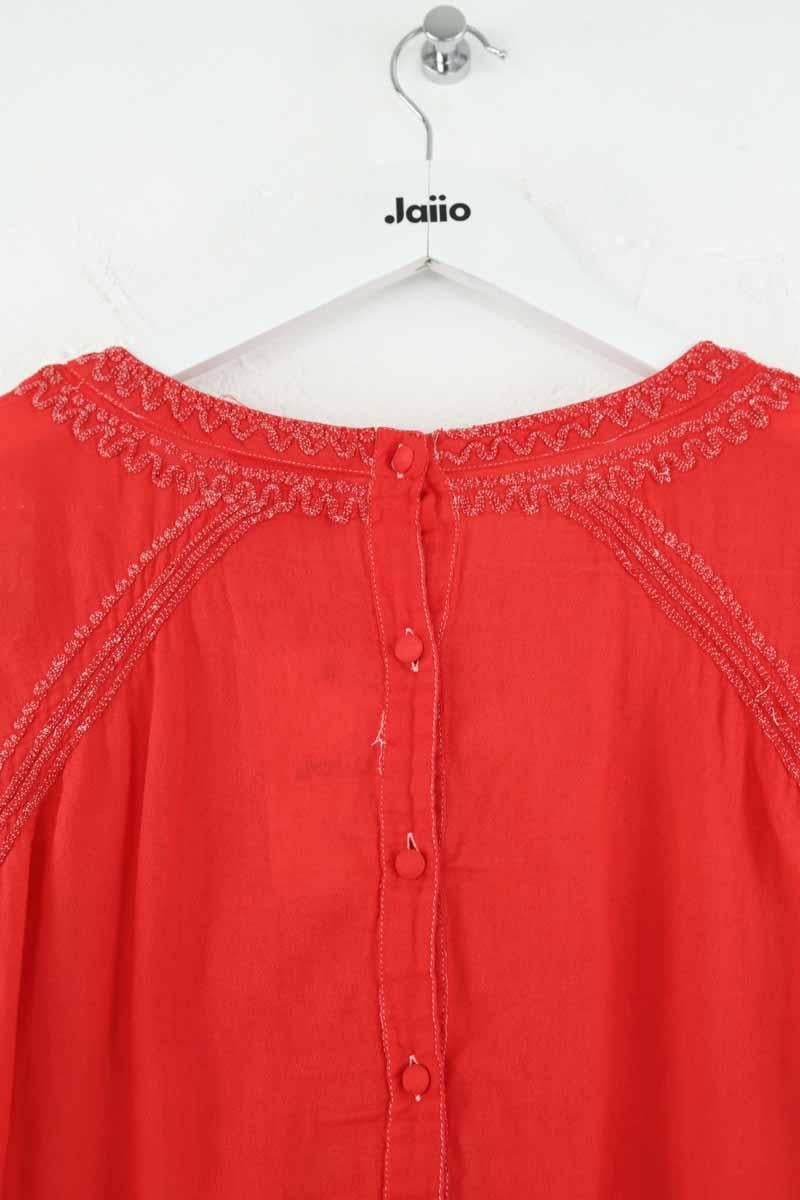 Cotton T-shirt SEZANE - Seconde main Red