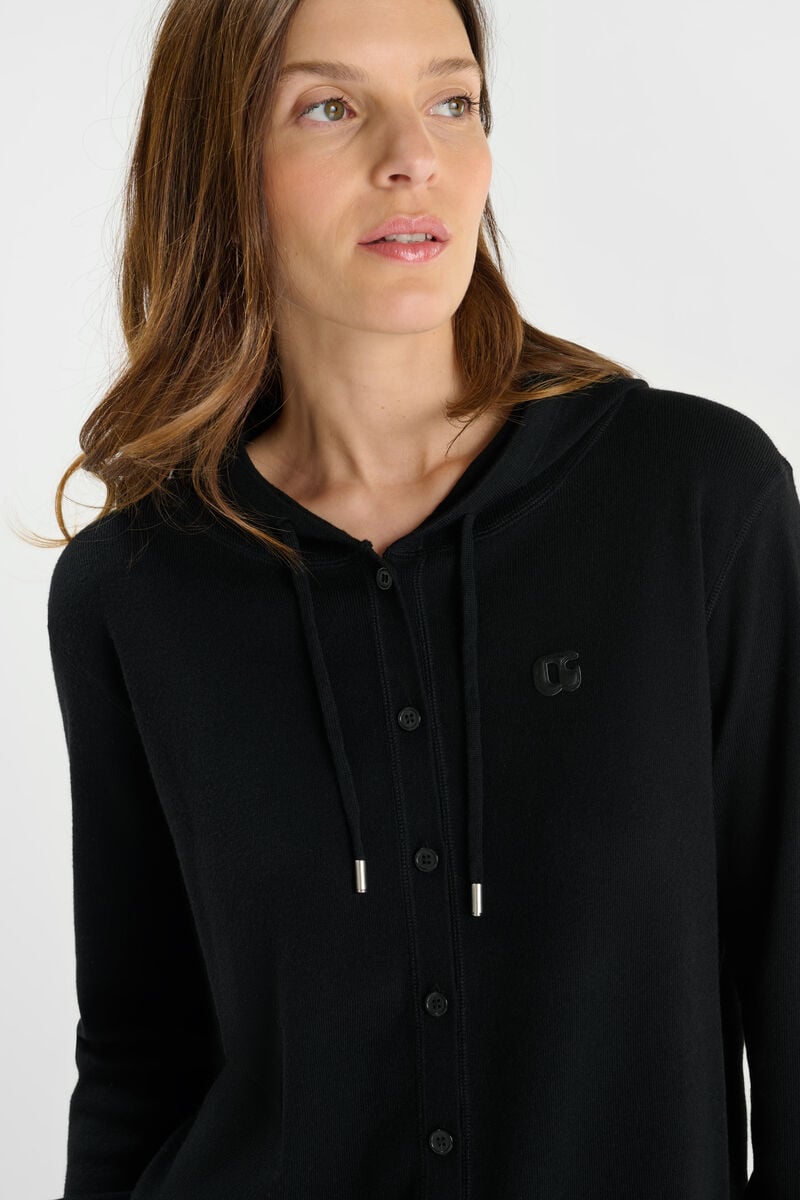 Cardigan LE TEMPS DES CERISES Black