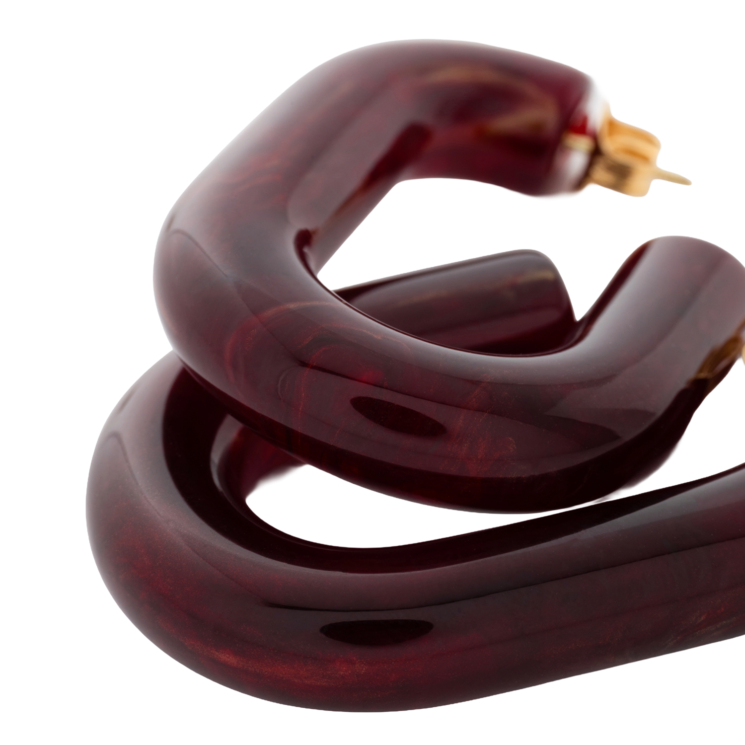 Fantasie-Ohrringe VANESSA BARONI Rot