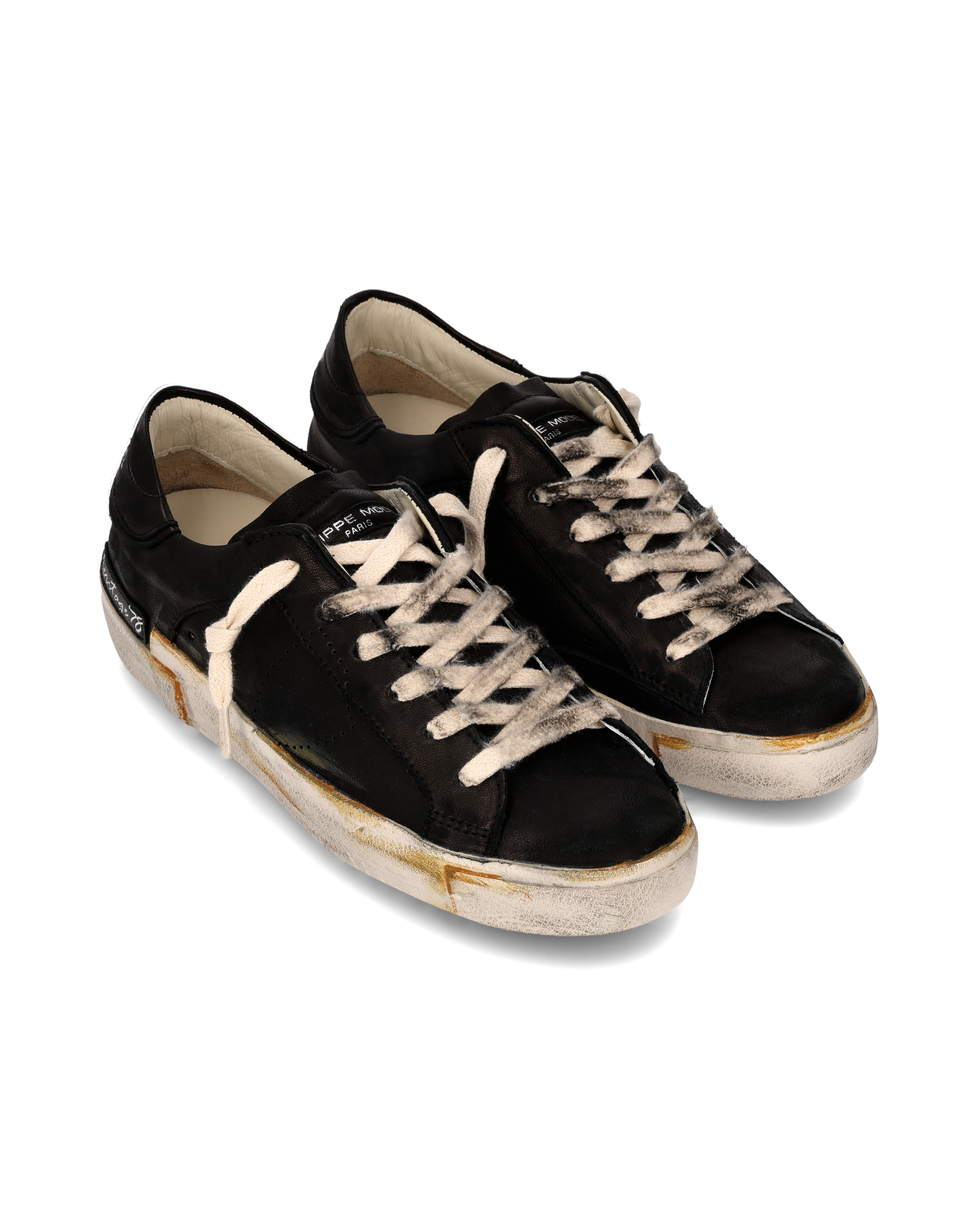 Tennis sneakers. PHILIPPE MODEL Black