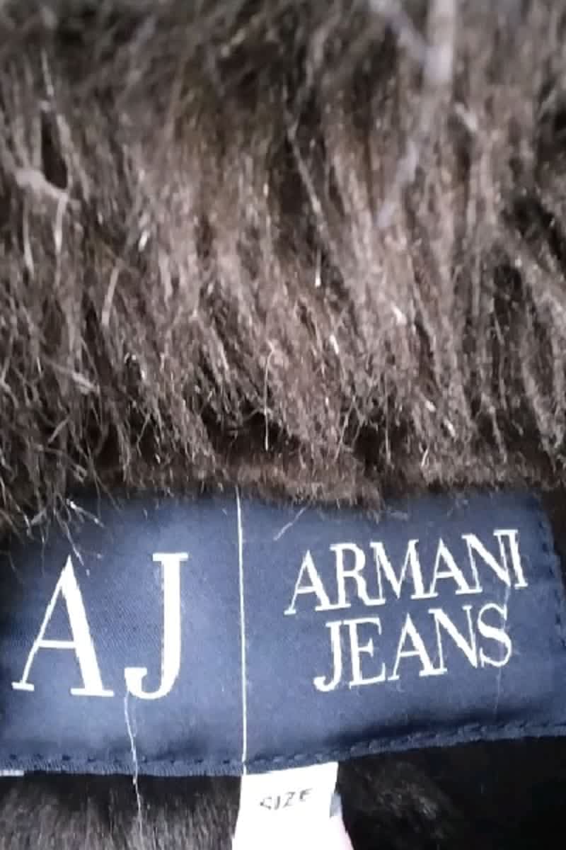 Coat ARMANI - SECONDE MAIN Brown