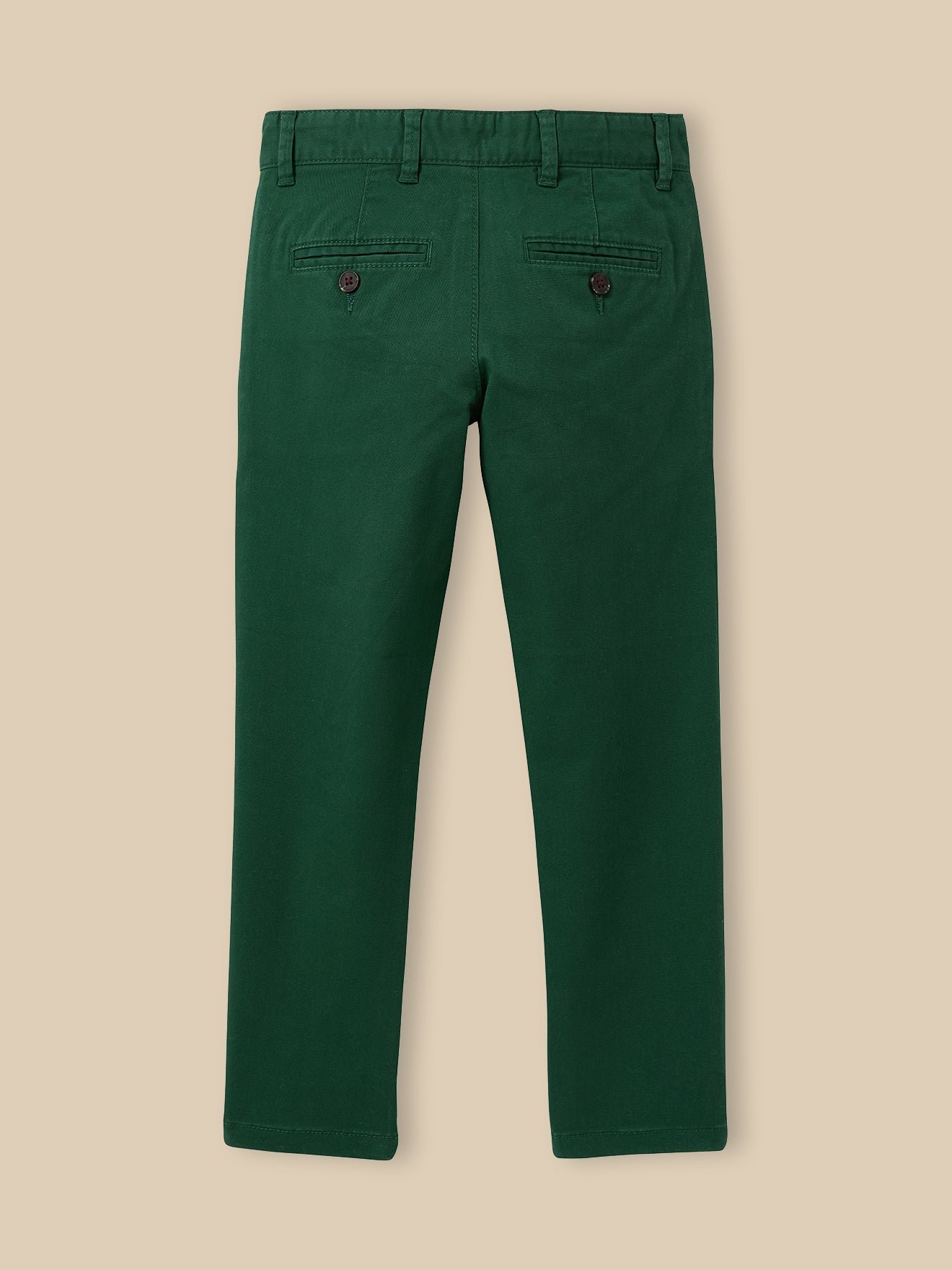 Chino trousers CYRILLUS Green