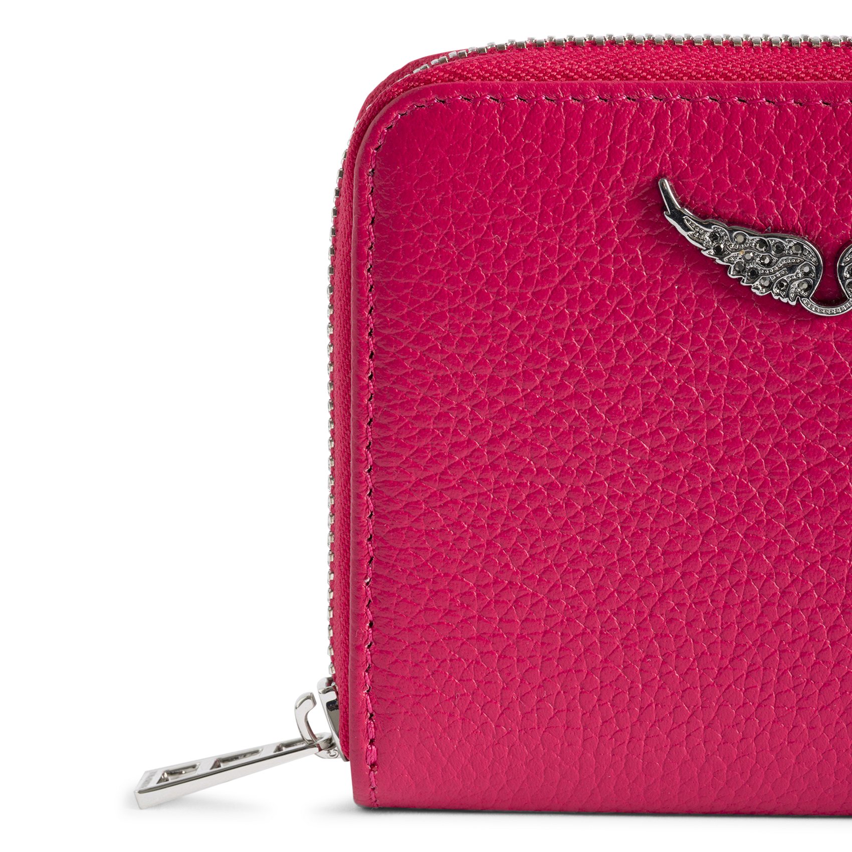 Lederportemonnaie ZADIG&VOLTAIRE Rosa